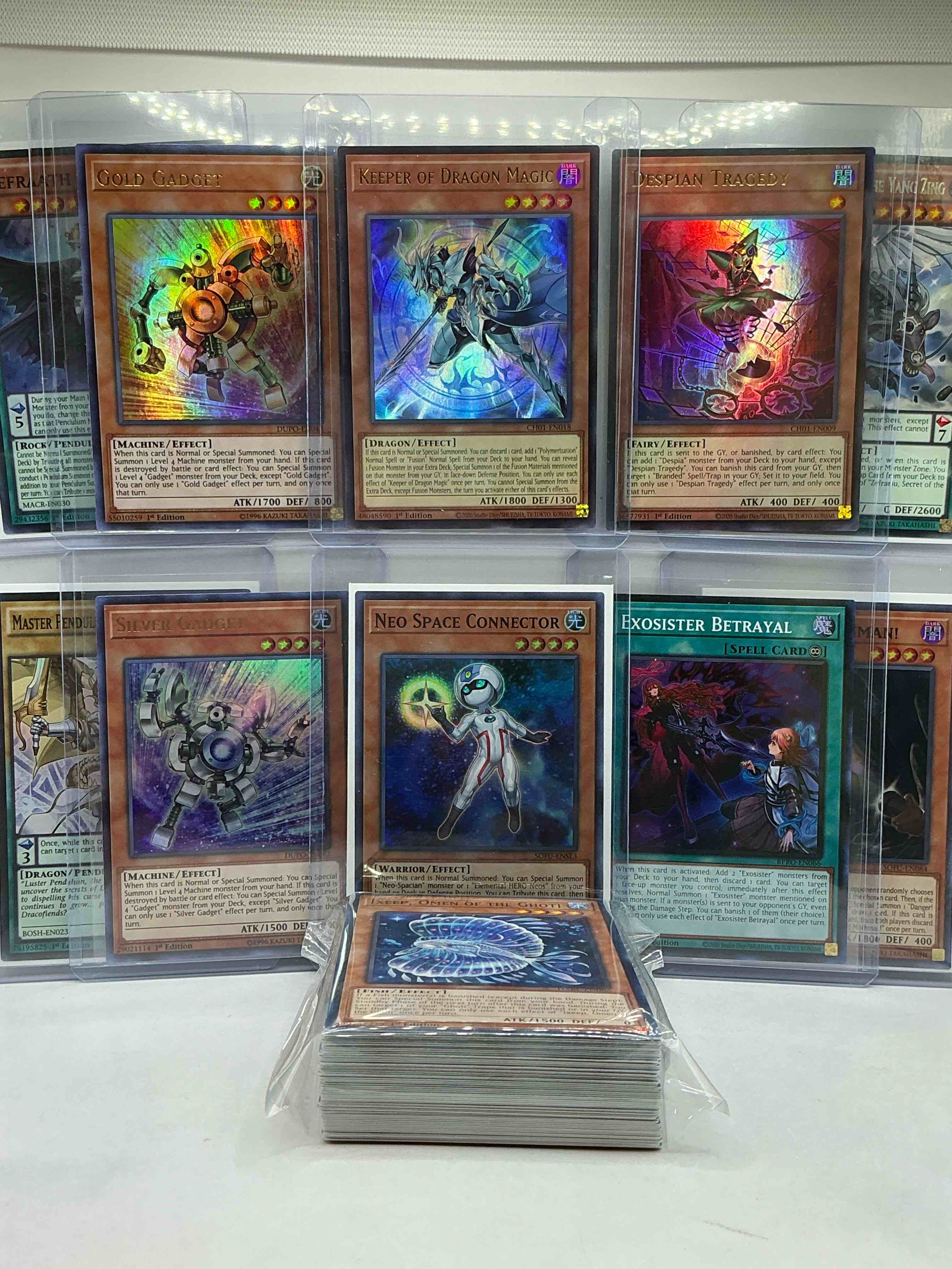 Condition photo showing New/Like New for yu-gi-oh 50 card lot! join the craze of yu-gi-oh with these awesome cards! this 50 card lot includes the big three yu-gi-oh category cards, monsters, spells & traps! this 50 card lot includes some of all three! wow! perfect time to start collecting! 