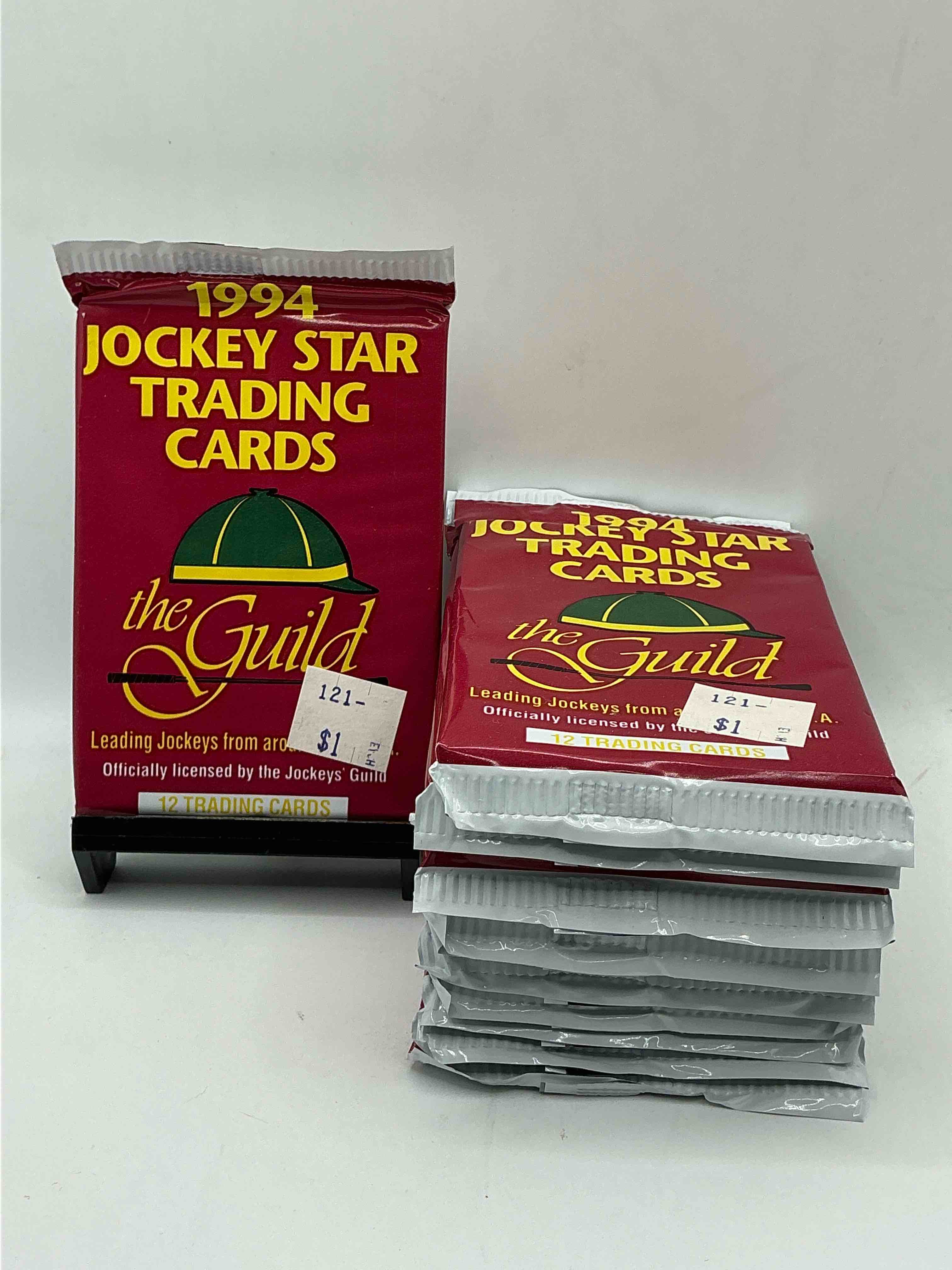 Louisville & Derby Fans Rejoice! 1994 Jockey Star Trading Cards! Search For The Leading Jockeys From Around The USA! 12 Cards Per Pack! WOW! 