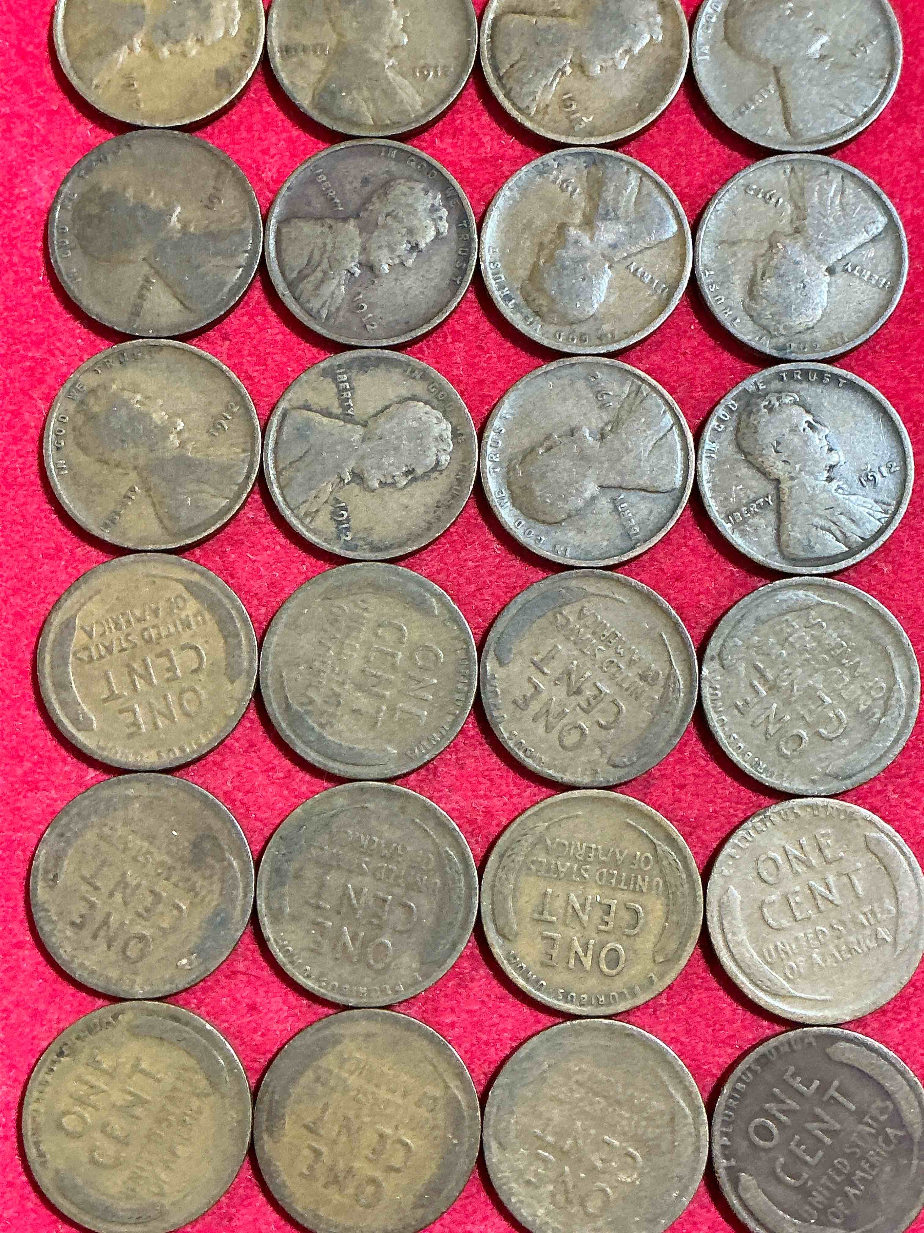 Condition photo showing Good Condition for 1912 titanic era antique wheat pennies, authentic! the titanic sank on april 12, 1912, just think of the history these coins have seen! great condition! own these serious collector items from the era of titanic!