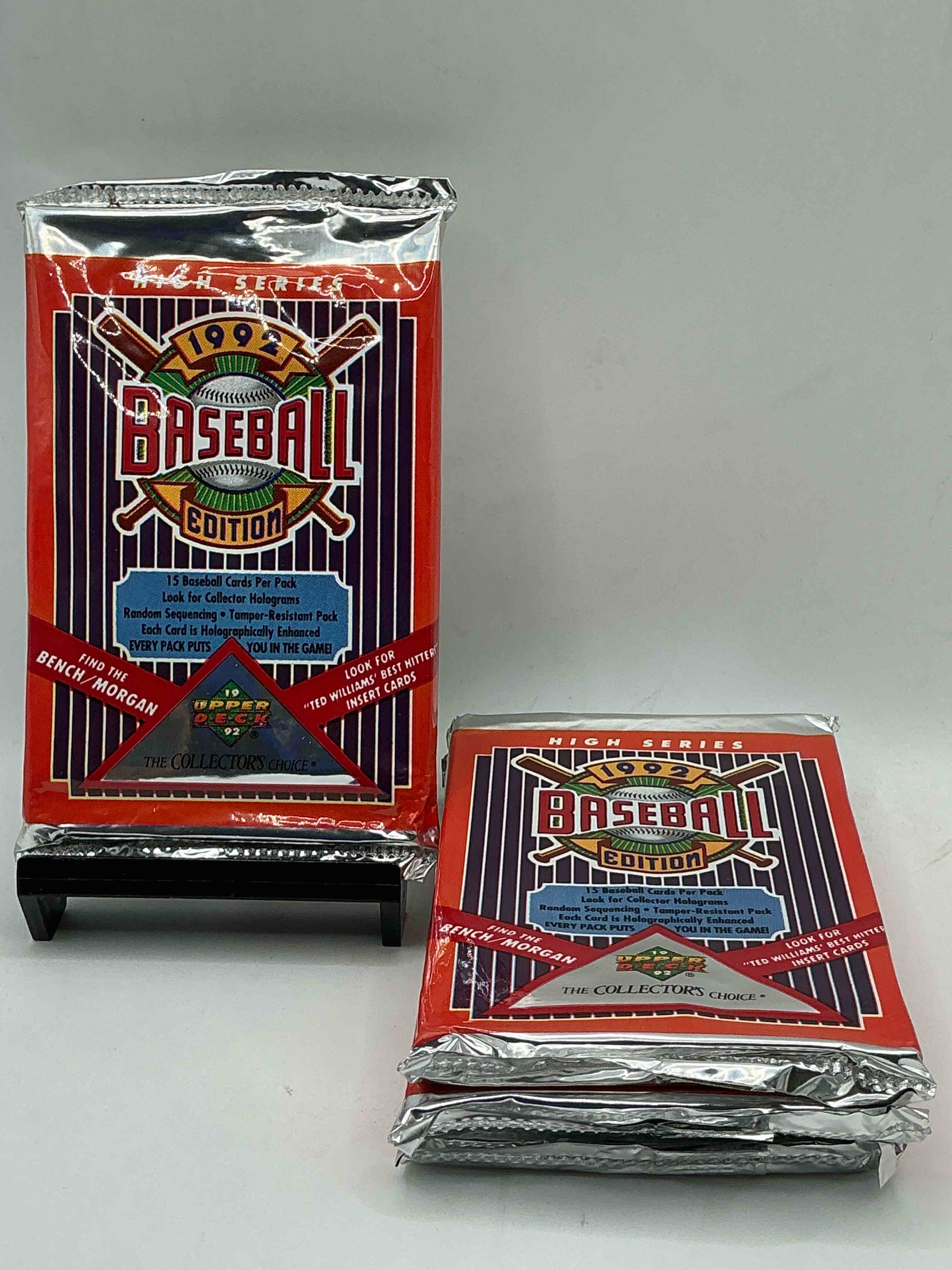 Find The Williams! 1992 Edition Upper Deck Baseball Cards!  Direct From Original Retail Case! An Uncommon Find For Sure! Search For Rookie Cards From Pedro Martinez, Manny Ramirez & So Much More! Awesome, Uncommon Sports Memorabilia!