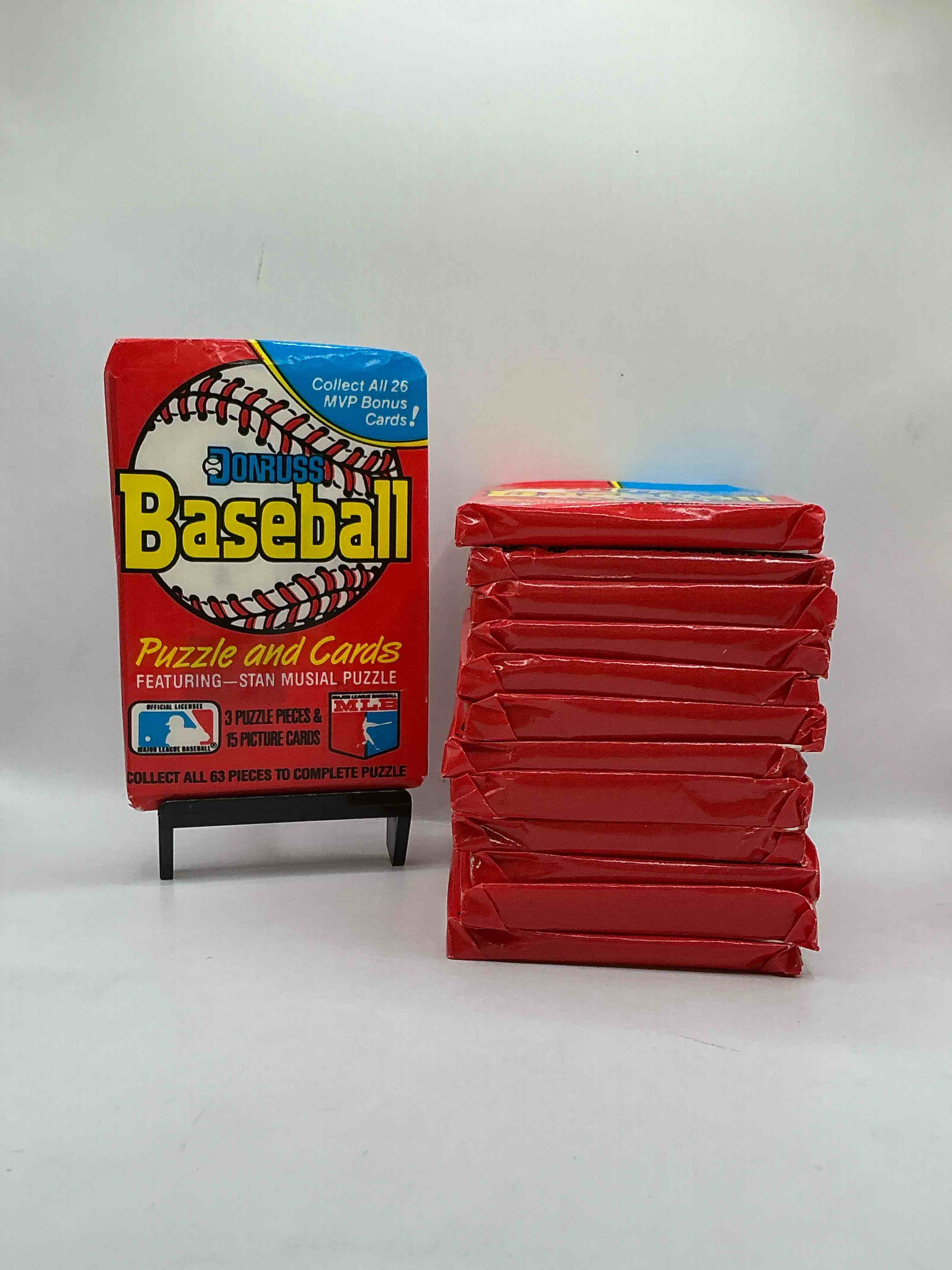 1988 donruss baseball unopened sports card wax packs, direct from original box!search for valuable don mattingly & nolan ryan cards!