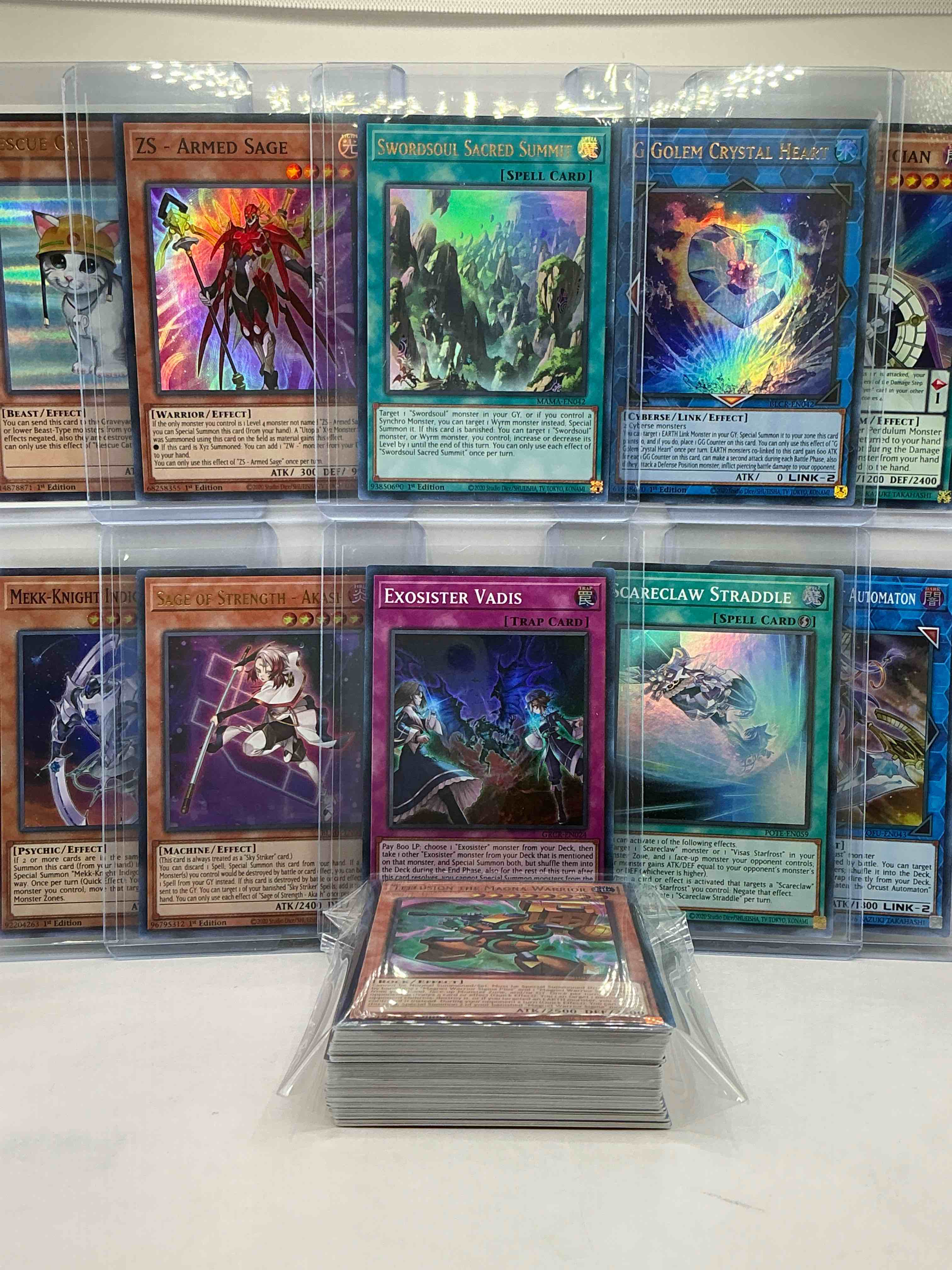 Yu-Gi-Oh 50 Card Lot! Join The Craze Of Yu-Gi-Oh With These Awesome Cards! This 50 Card Lot Includes The Big Three Yu-Gi-Oh Category Cards, Monsters, Spells & Traps! This 50 Card Lot Includes Some Of All Three! WOW! Perfect Time To Start Collecting! 