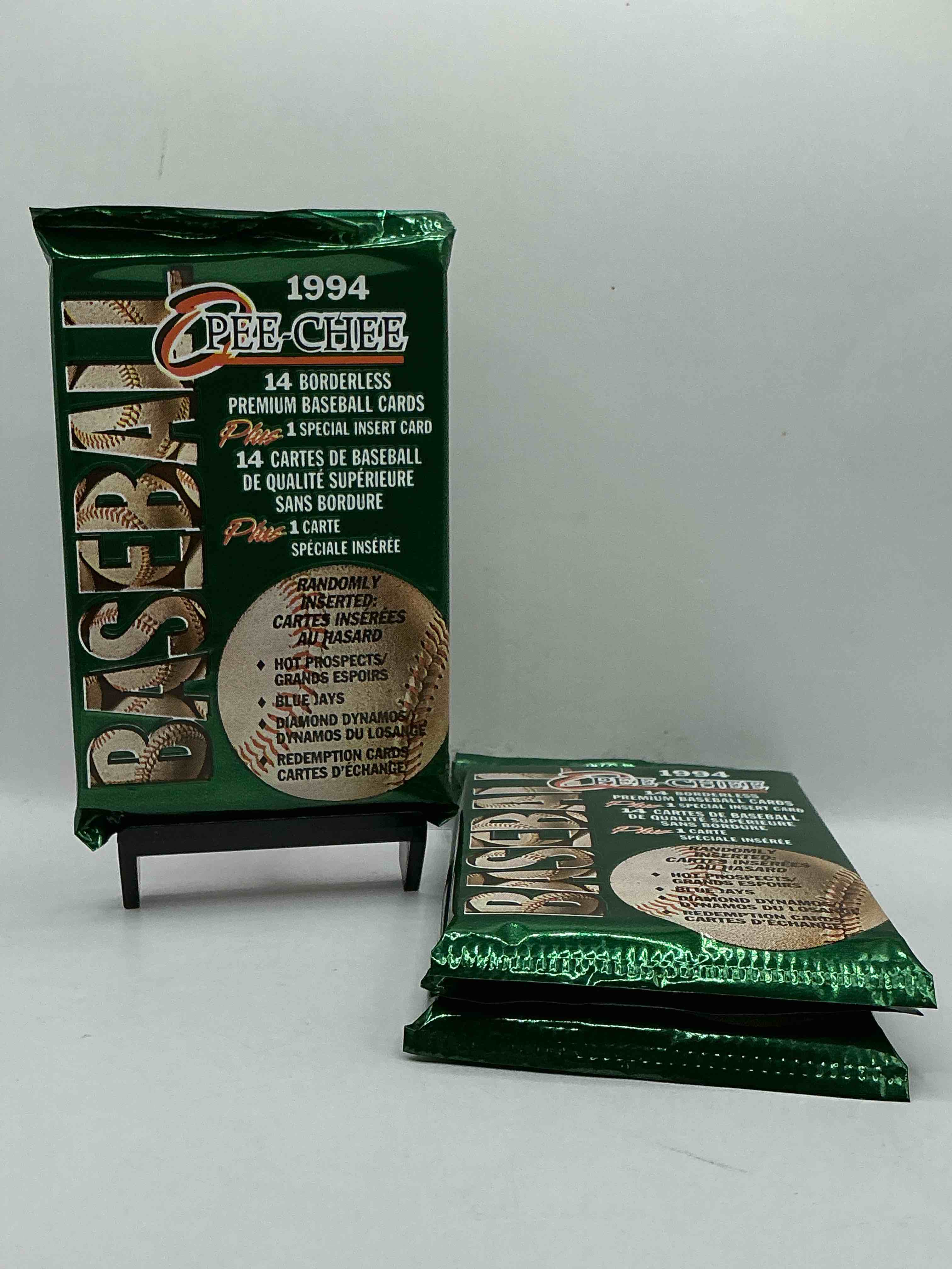 O-Pee-Chee 1994 Baseball Packs! Ultra Rare Canadian Edition Baseball Card Packs! Premium Baseball Cards, Look For Inserts, Rookies & More! Ken Griffey Jr, Randy Johnson, Jose Canseco & More Possible Cards You Could Pull!