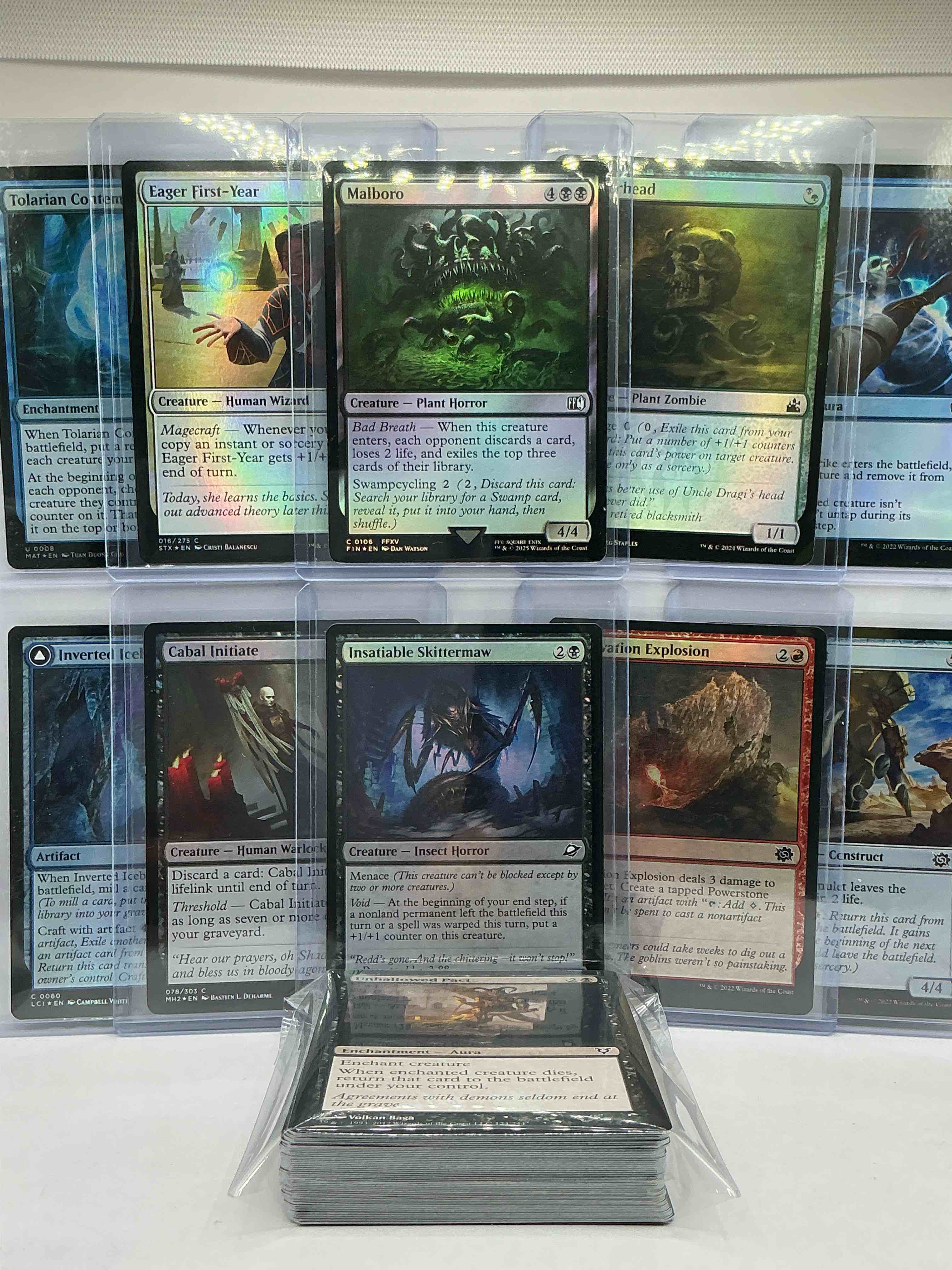 Magic The Gathering 50 Card Lot! Lot Includes 10 Rare Or Holo Foil Cards! All Cards In Excellent Shape Condition! A Great Way To Join The MTG Craze!