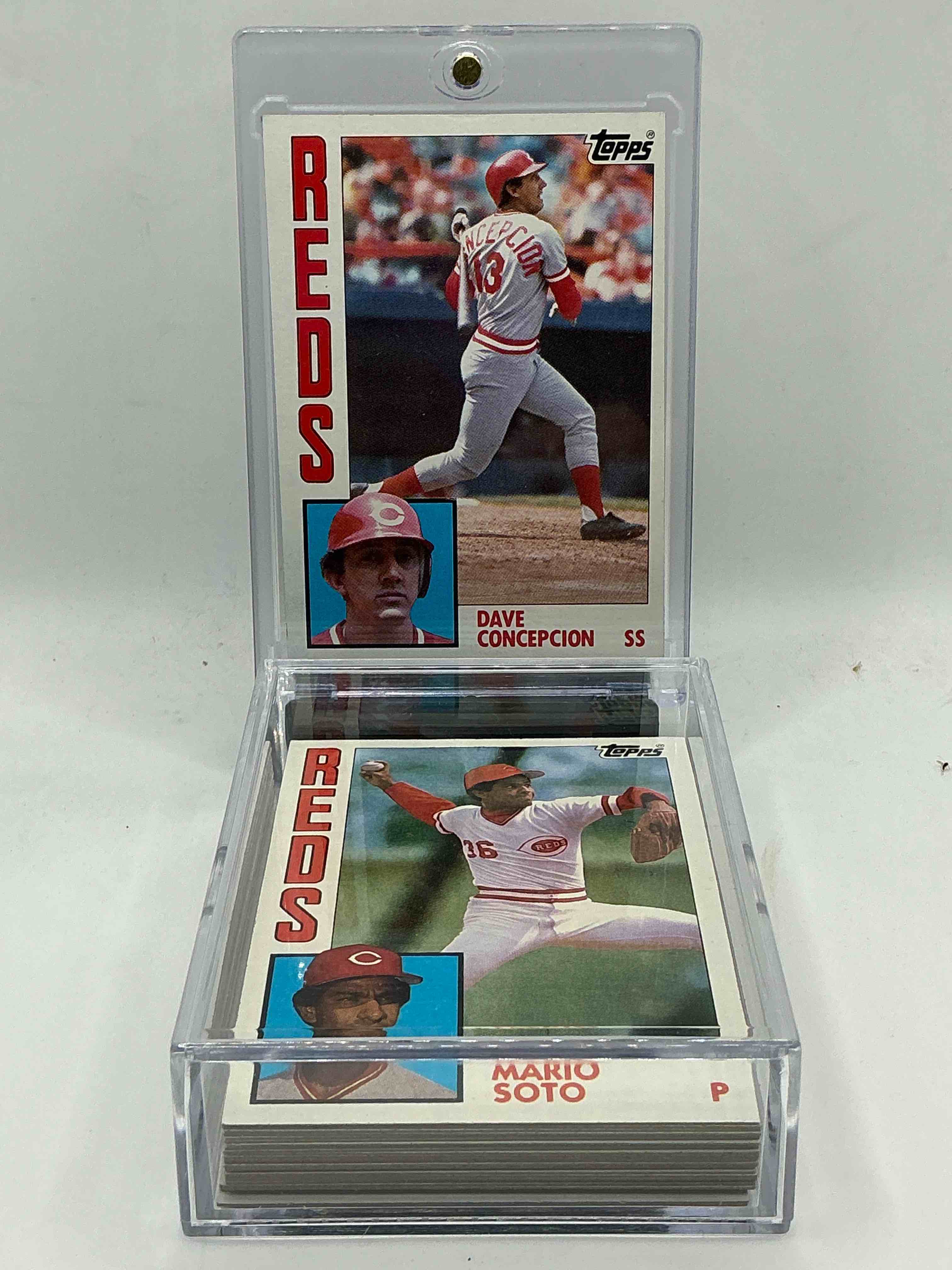 1984 Topps Reds Team Set! Card Reds Set! Dave Concepcion, Cesar Cedeno, Ron Oester & More! Reds Fans Rejoice!