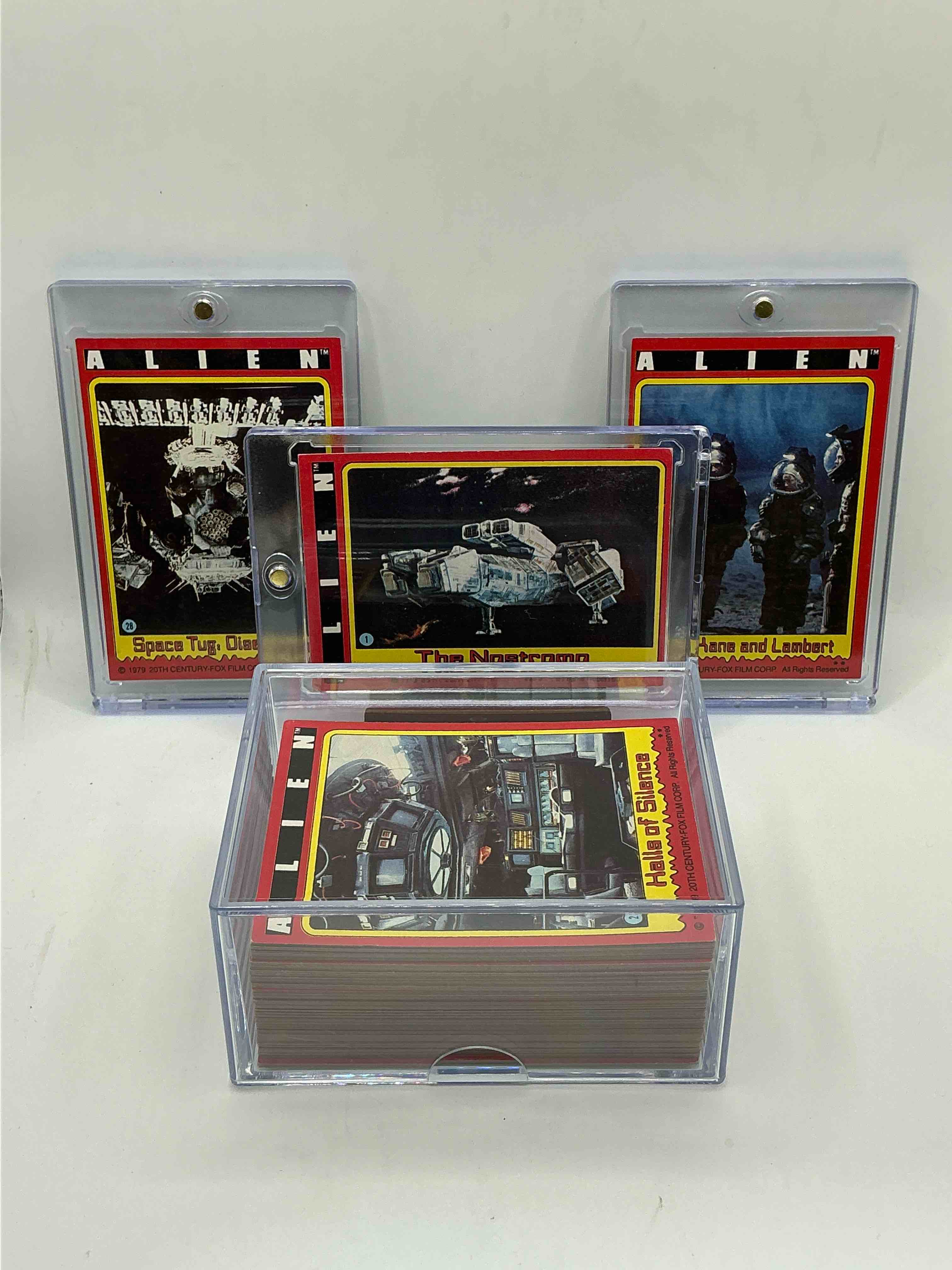 1979 Alien Movie History!  Rare, Genuine 1979 Alien Movie Trading Cards, Complete Collection Of 84 Cards In Order!  Nice Condition!  Very Rare To Find Complete & In This Great Of Condition!  A Serious Pop Culture Movie Collectible, Alien Is One Of The Greatest Sci-Fi Movies Of All Time!  