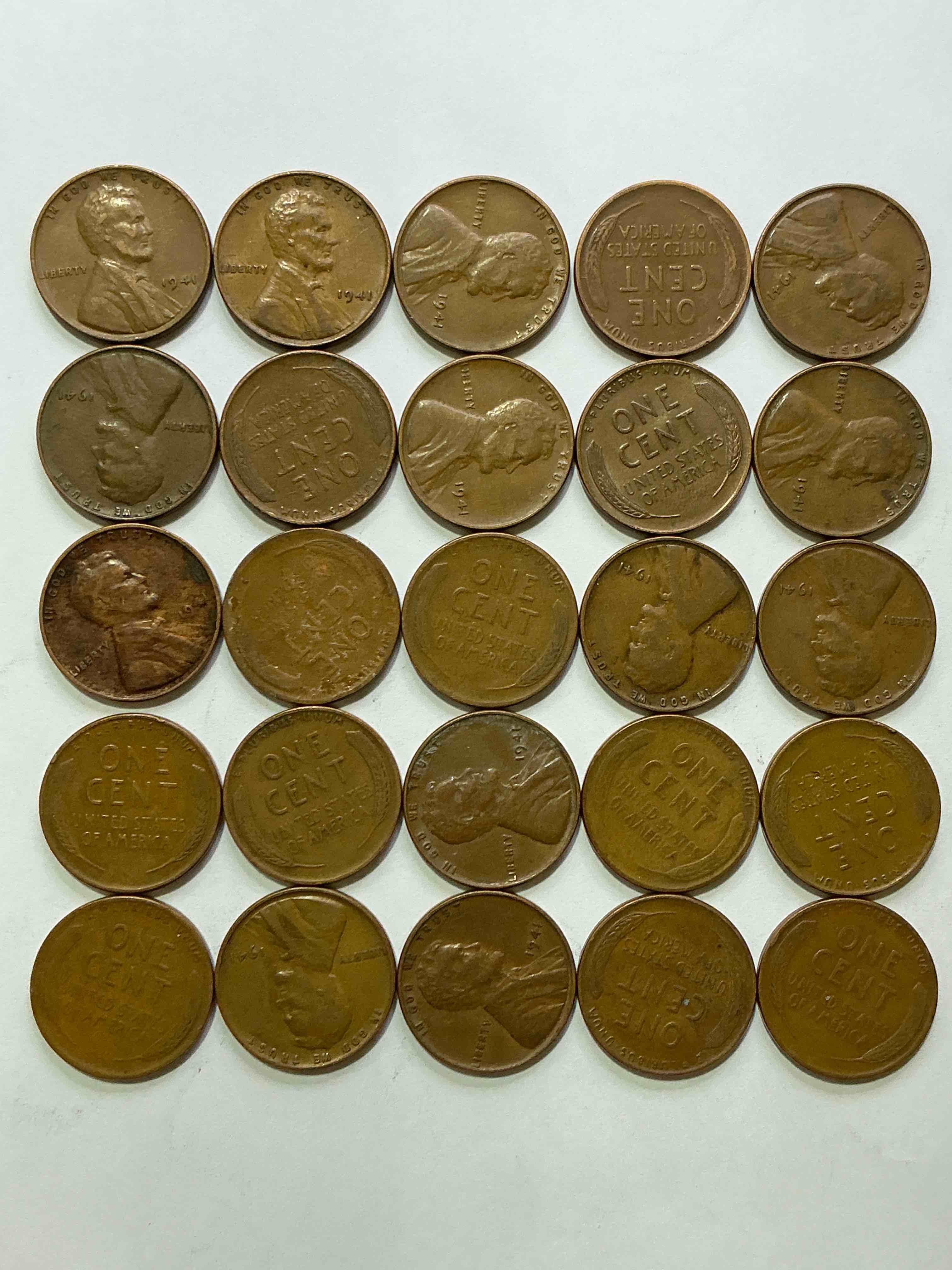 1941 pearl harbor ww2 era pennies! dec 7, 1941, a day that will live in infamy when the japanese bombed pearl harbor bringing america into world war 2! up for auction are 1941 pennies in great condition, awesome pieces of wwii history!