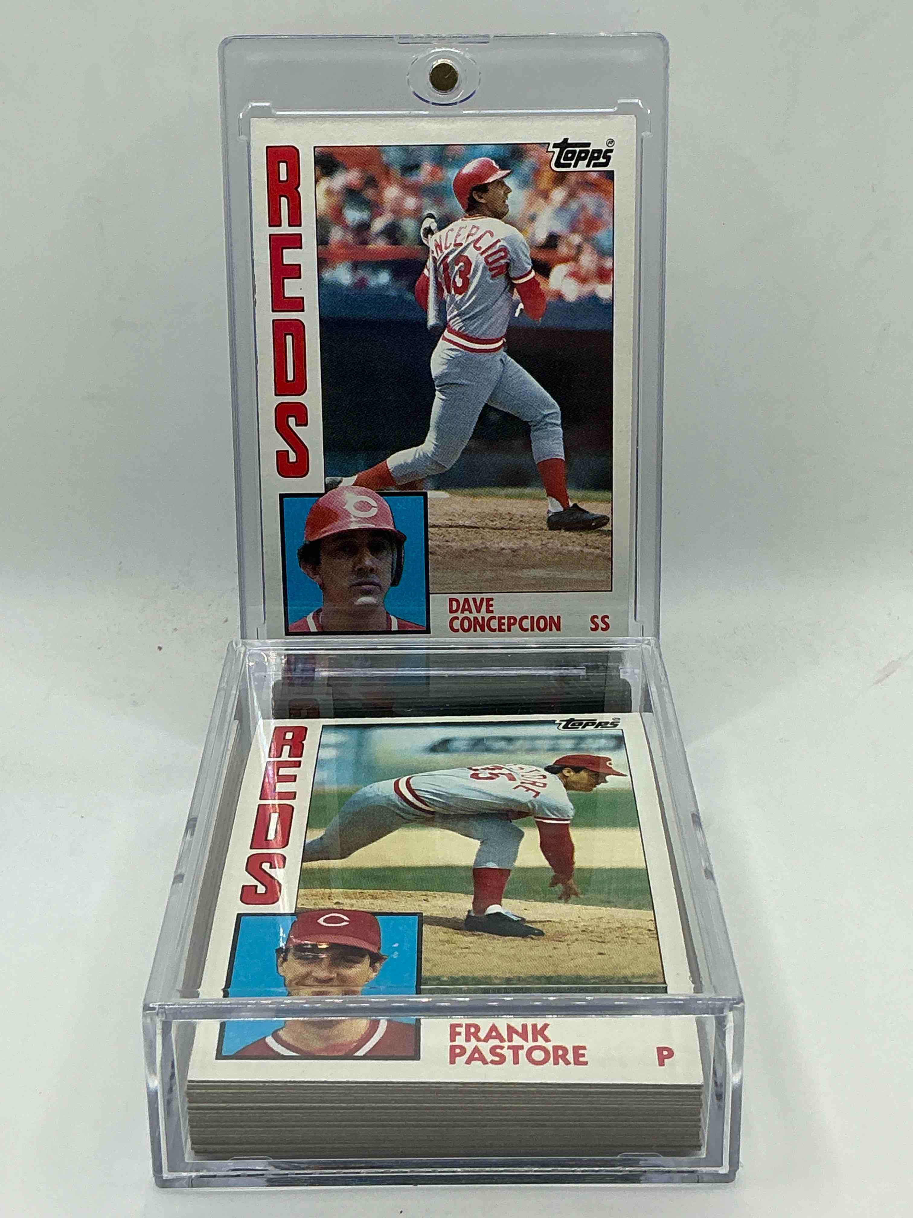 1984 Reds Topps Team Set! Card Reds Set! Dave Concepcion, Cesar Cedeno, Ron Oester & More! Reds Fans Rejoice!