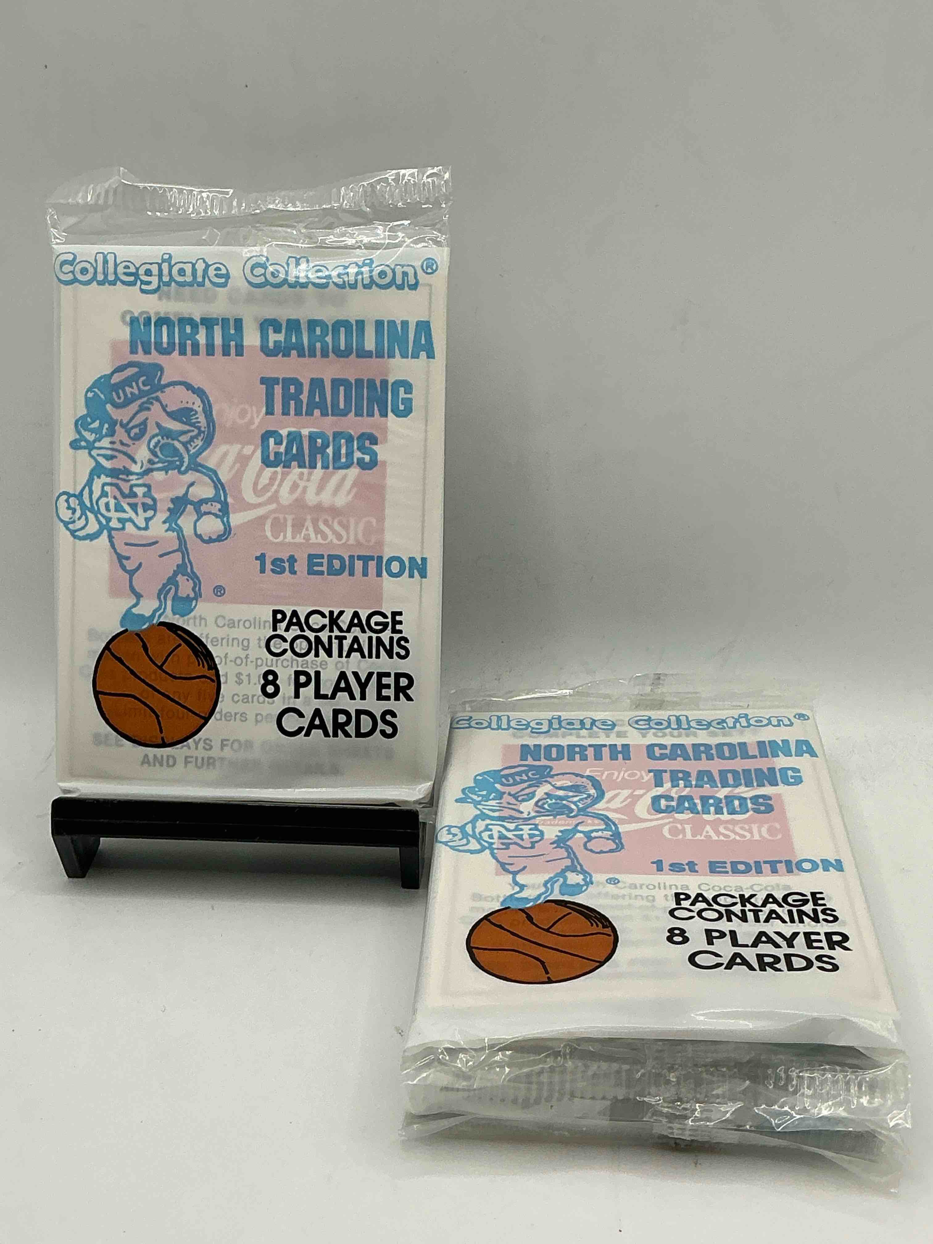 Michael Jordan! 1989 University Of North Carolina Trading Cards 1st Edition 8 Cards Per Pack! Look For The GOAT Michael Jordan Cards, Maybe Even More Than One! Only One Way To Find Out!