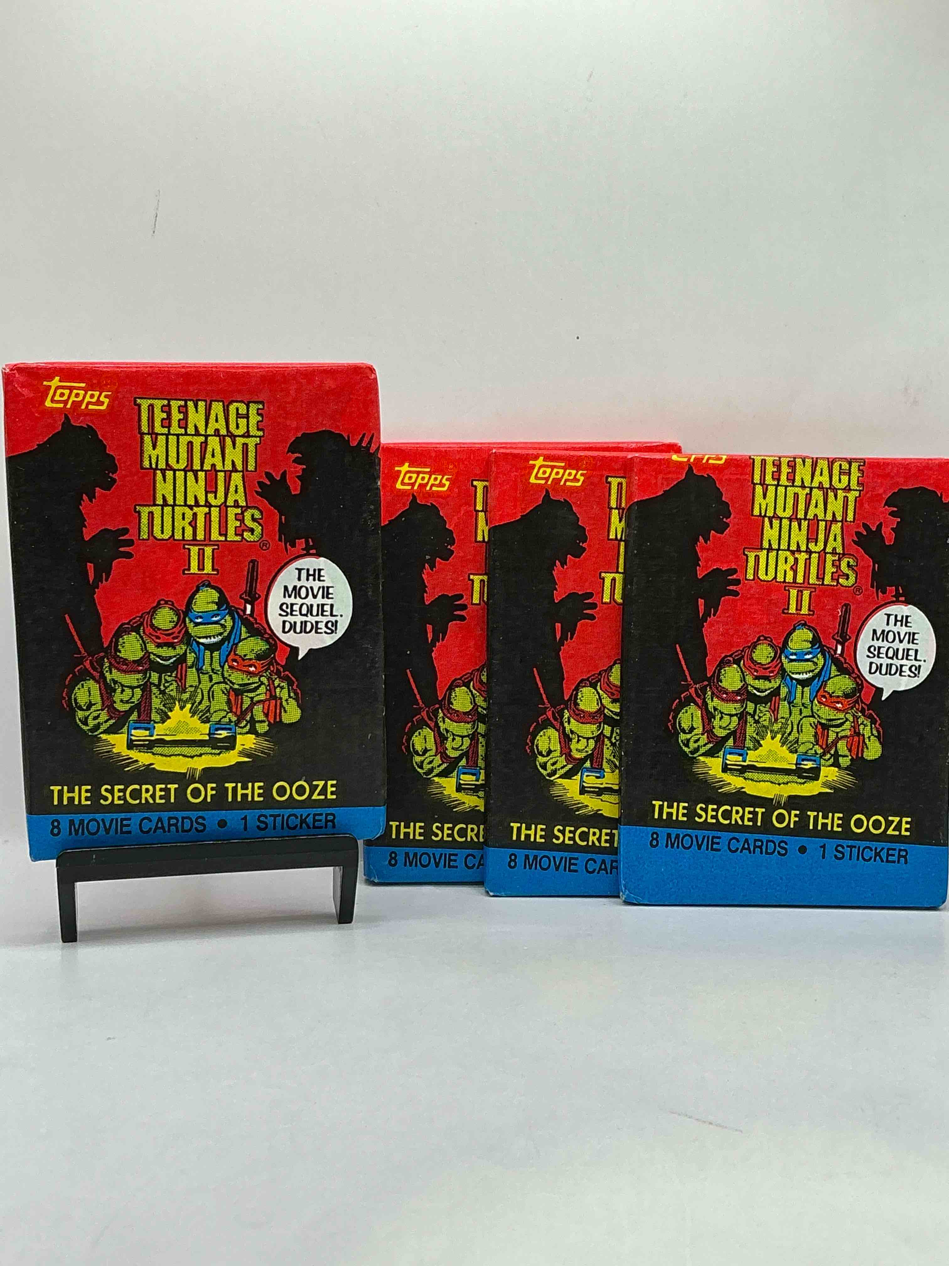 1989 ultra rare ninja turtles! wow! check out these super rare 1989 first series topps teenage mutant ninja turtles sealed card wax packs, direct from original retail case! these cards have become serious collector items & are the very first tmnt card series made, originating in the awesome year of 1989! own rare pieces of ninja turtle history!