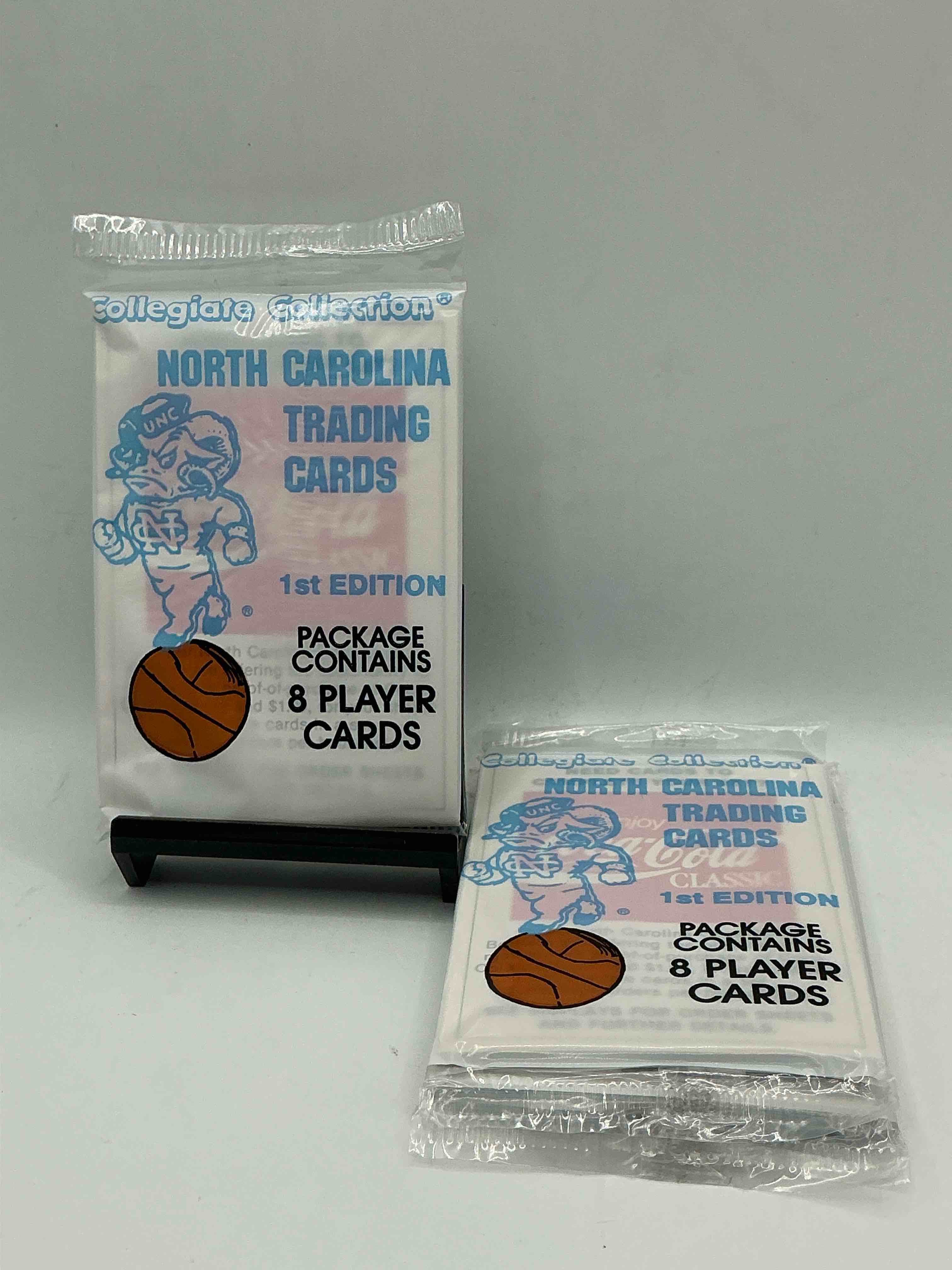 Michael Jordan! 1989 University Of North Carolina Trading Cards 1st Edition 8 Cards Per Pack! Look For The GOAT Michael Jordan Cards, Maybe Even More Than One! Only One Way To Find Out!