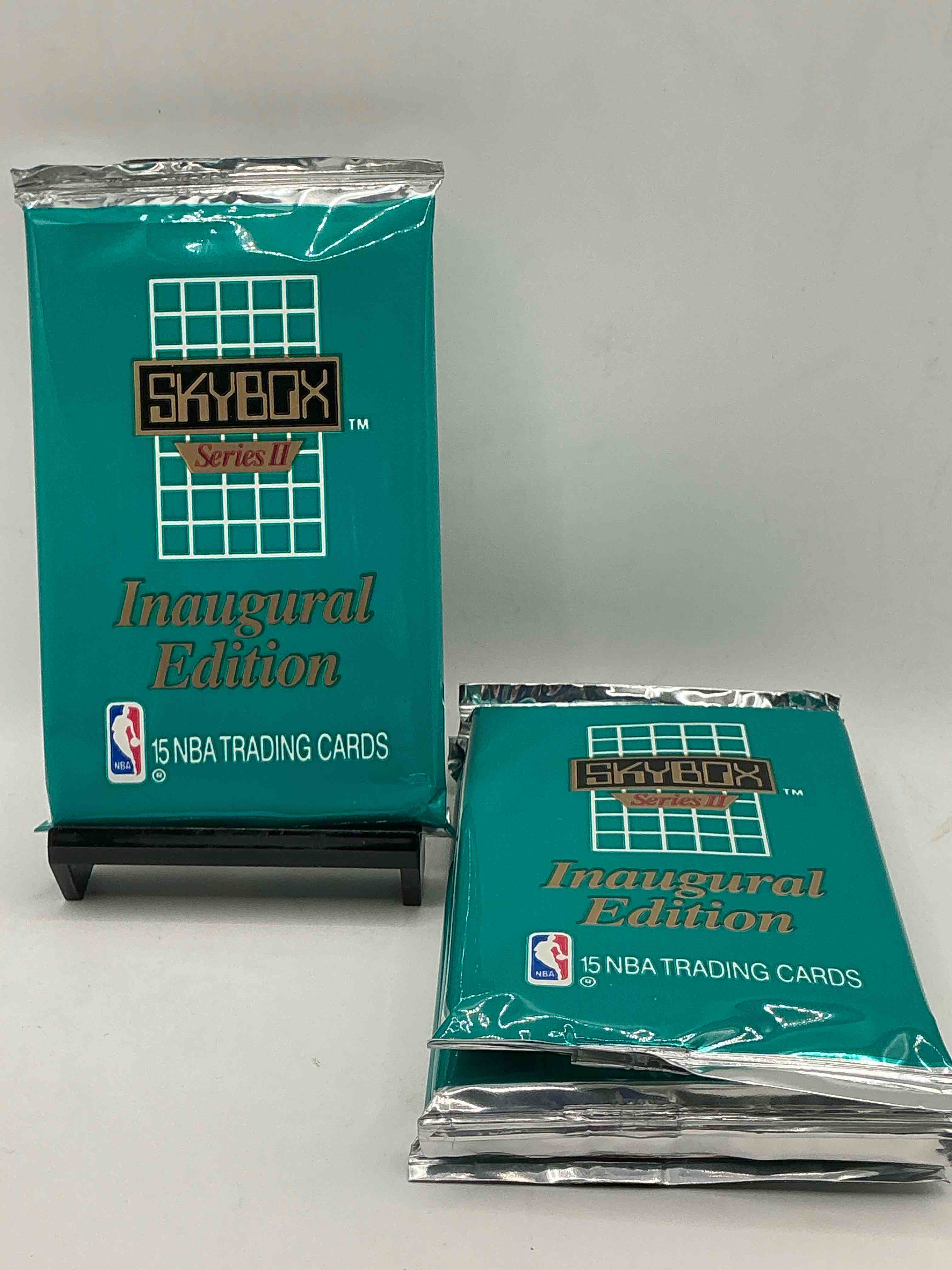 let the search begin! mj, magic, bird & more! basketball bonanza! 1990-91 nba skybox series ii unopened sports card & collectible packs! direct from original box!search for valuable michael jordan, larry bird & magic johnson cards!