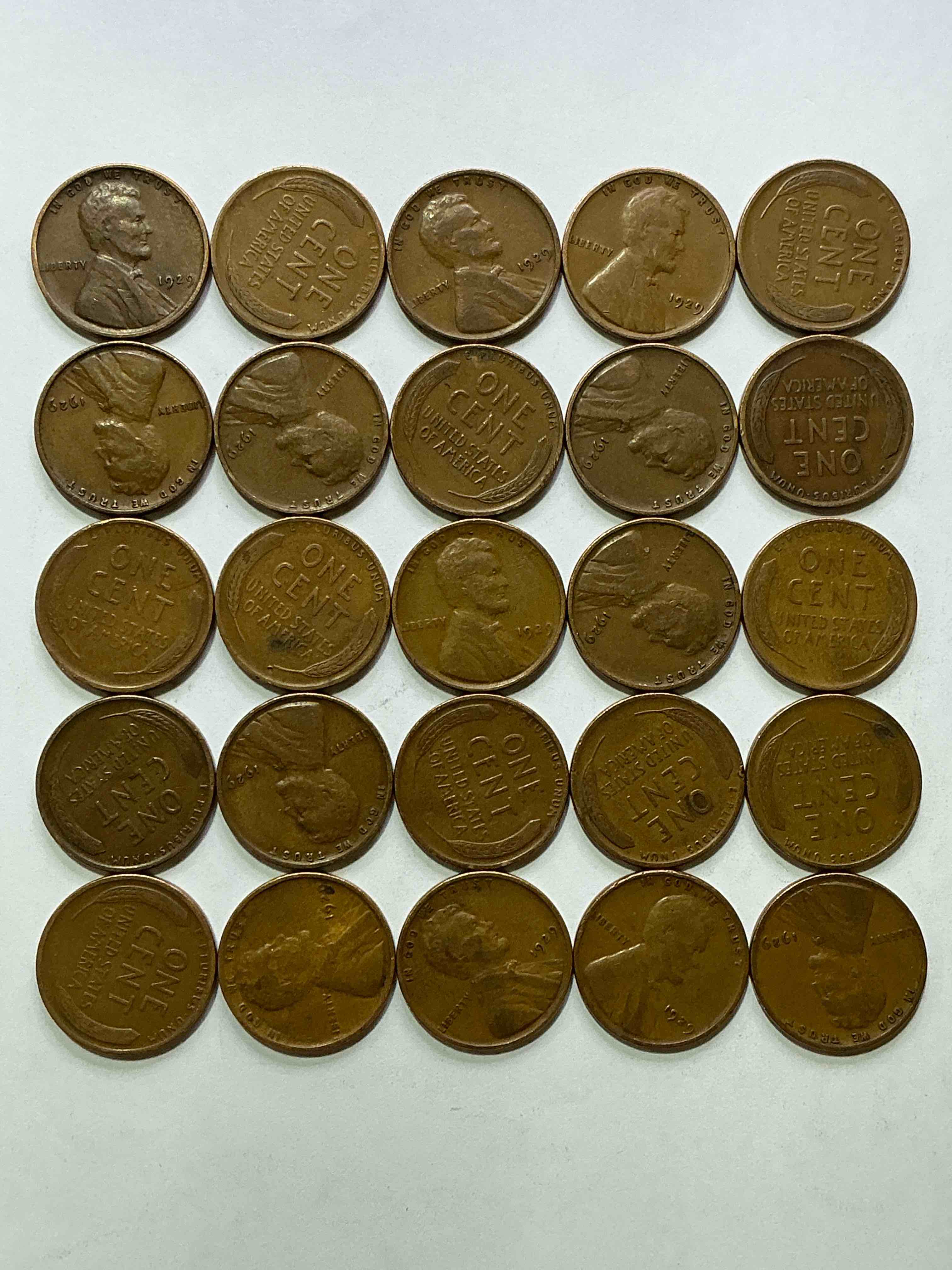 1929, a year of infamy! 1929 is the year the roaring 1920’s came to an end with the devastating stock market crash of october 1929 that led to the great depression. own pieces of this era with these genuine 1929 wheat pennies in nice condition!