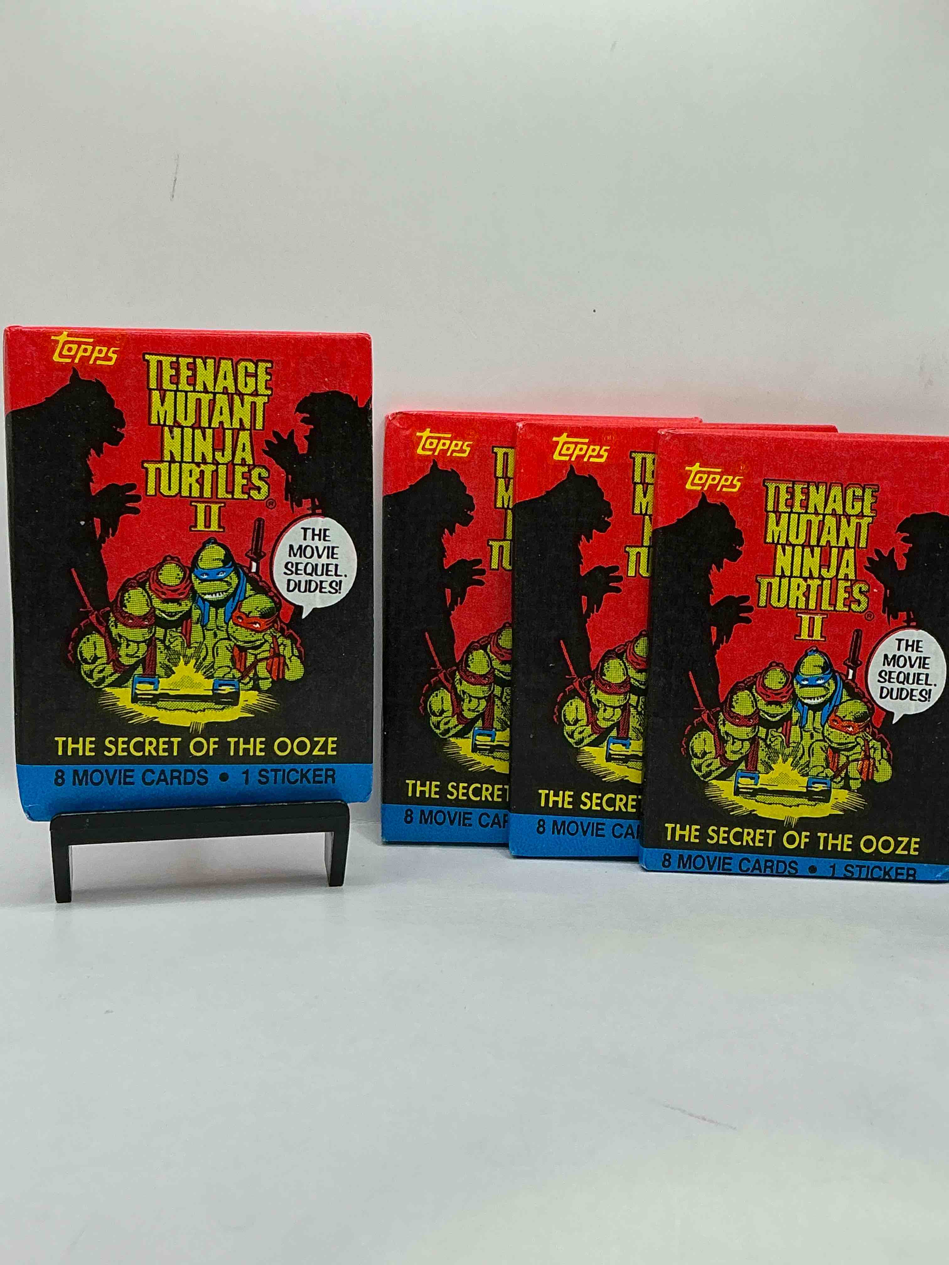 1989 ultra rare ninja turtles! wow! check out these super rare 1989 first series topps teenage mutant ninja turtles sealed card wax packs, direct from original retail case! these cards have become serious collector items & are the very first tmnt card series made, originating in the awesome year of 1989! own rare pieces of ninja turtle history!