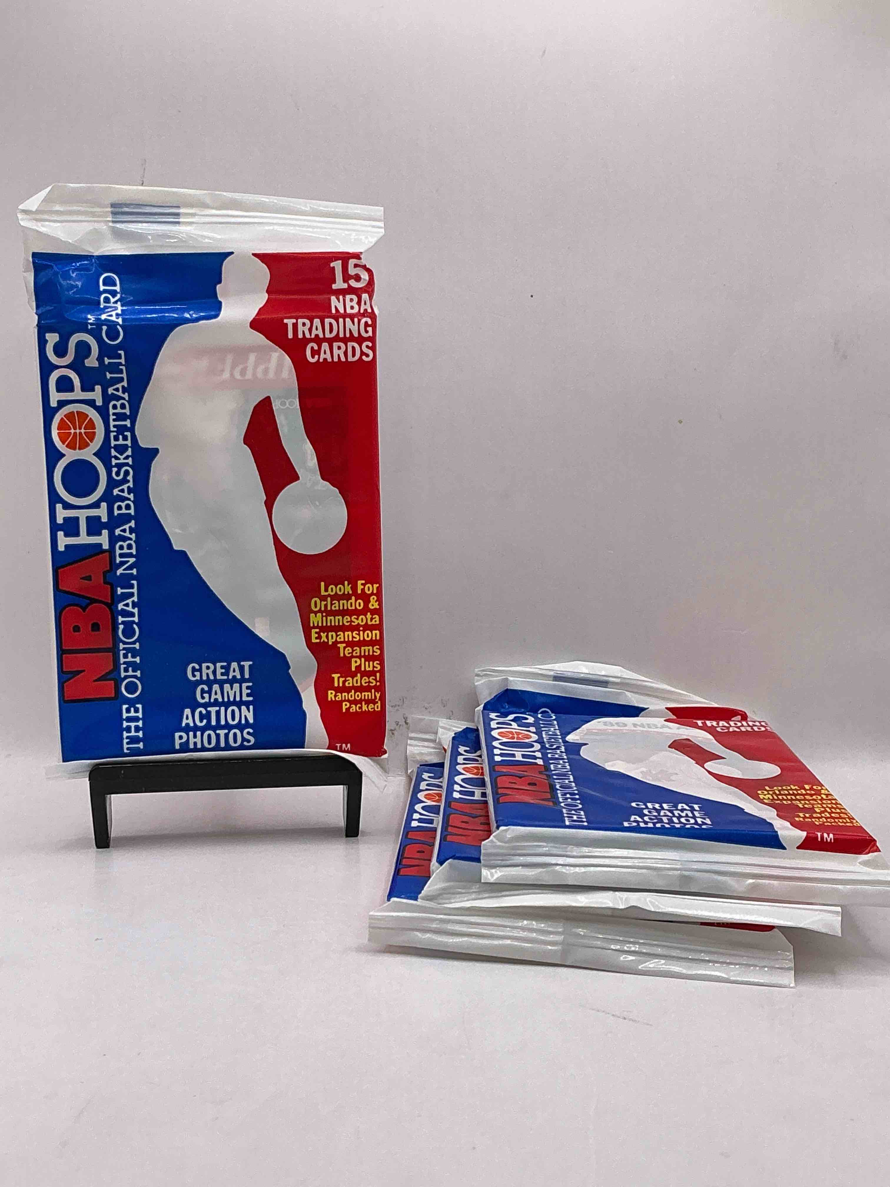 1989 wow valuable michael jordan?! getting very rare! 1989/90 nba hoops sealed pack, direct from original retail case! search for valuable michael jordan #200 (psa 10 value approx $200) & david robinson's only true rookie card #138 (psa 10 value $300) this year also has many other iconic cards from magic johnson, larry bird & too many others to list 1989 nba hoops has exploded in the collector market as it's the first year of nba hoops production, & only one of two sets produced in 1989 don't miss out, getting very rare!