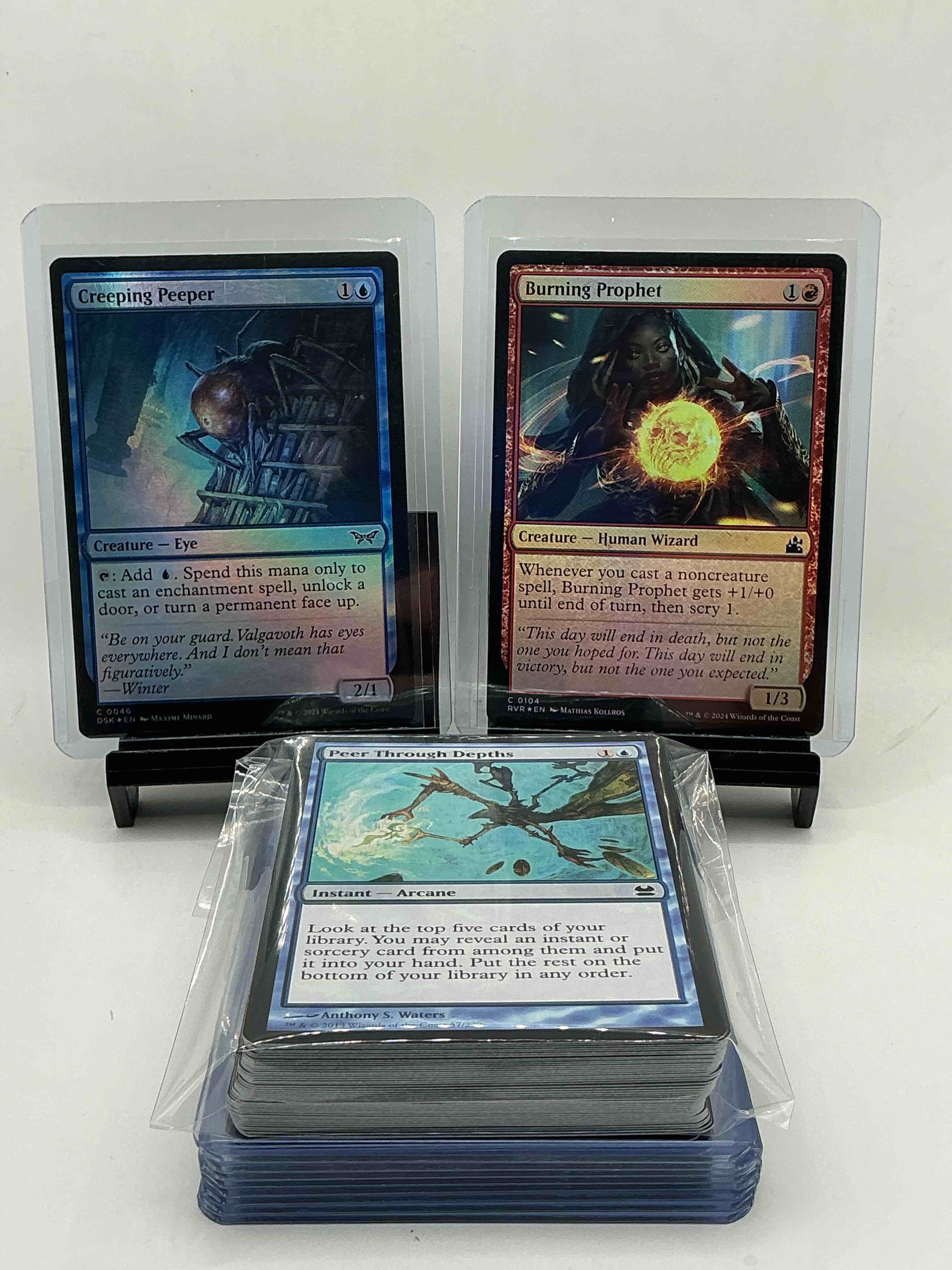 Magic The Gathering 50 Card Lot! Lot Includes 10 Rare Or Holo Foil Cards! All Cards In Excellent Shape Condition! A Great Way To Join The MTG Craze!