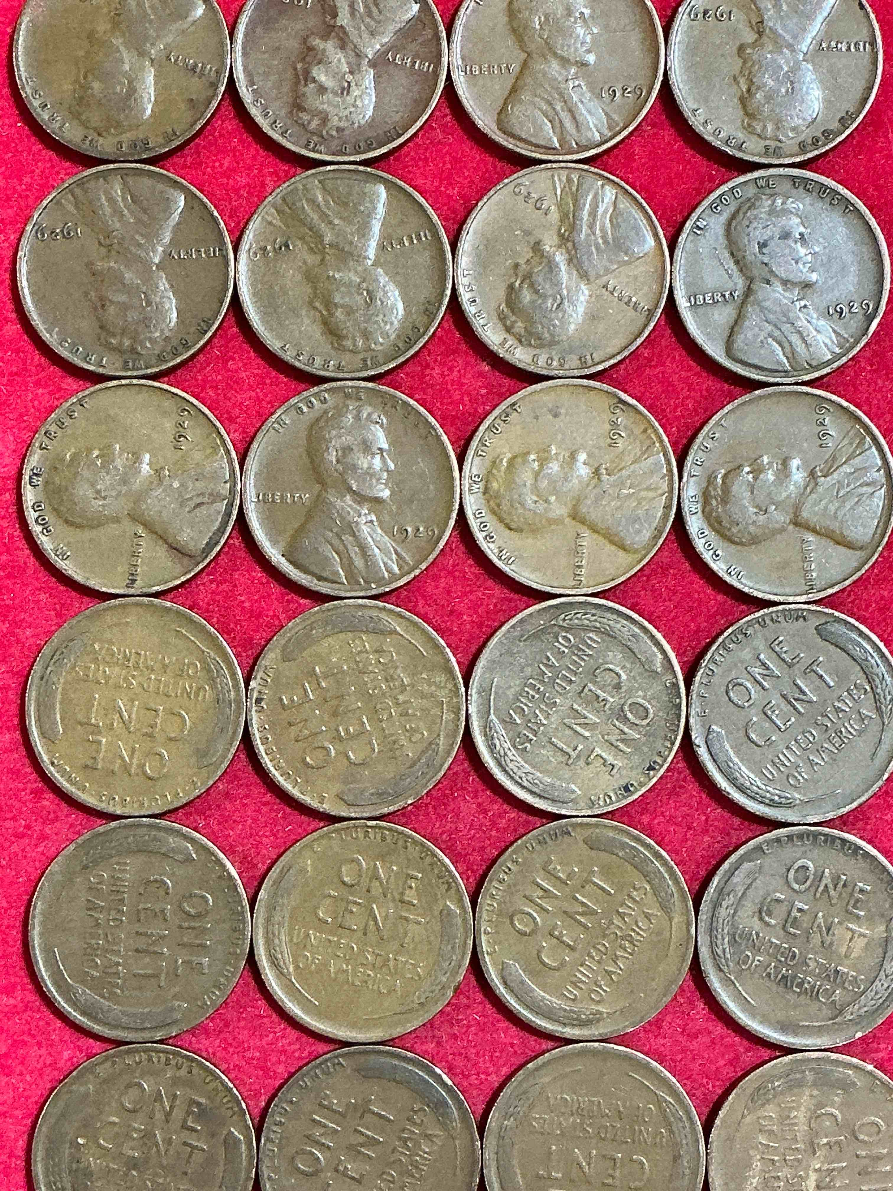 1929, A Year Of Infamy! 1929 Is The Year The Roaring 1920’s Came To An End With The Devastating Stock Market Crash Of October 1929 That Led To The Great Depression. Own Pieces Of This Era With These Genuine 1929 Wheat Pennies In Nice Condition!