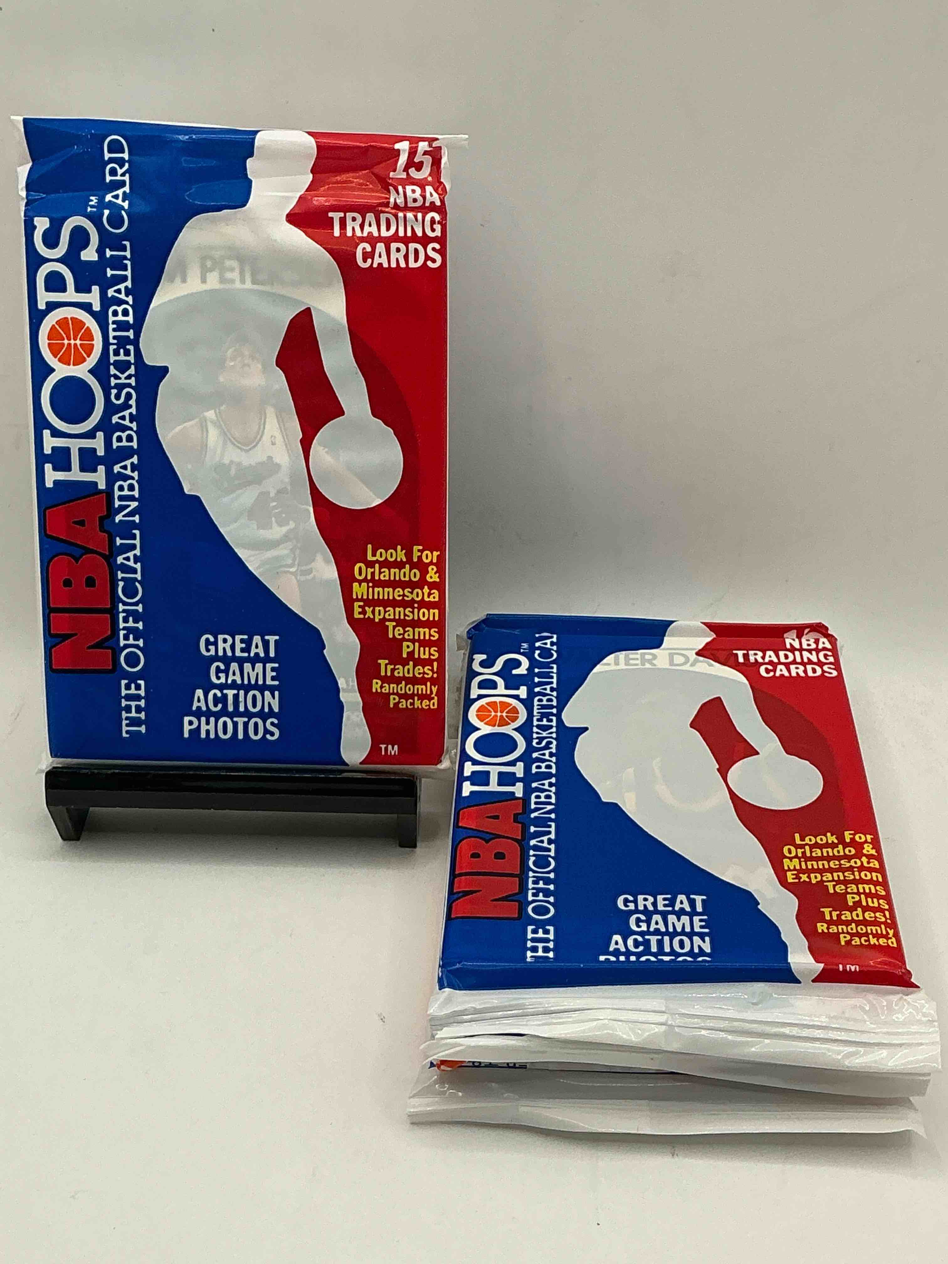1989 wow valuable michael jordan?! getting very rare! 1989/90 nba hoops sealed pack, direct from original retail case! search for valuable michael jordan #200 (psa 10 value approx $200) & david robinson's only true rookie card #138 (psa 10 value $300) this year also has many other iconic cards from magic johnson, larry bird & too many others to list 1989 nba hoops has exploded in the collector market as it's the first year of nba hoops production, & only one of two sets produced in 1989 don't miss out, getting very rare!