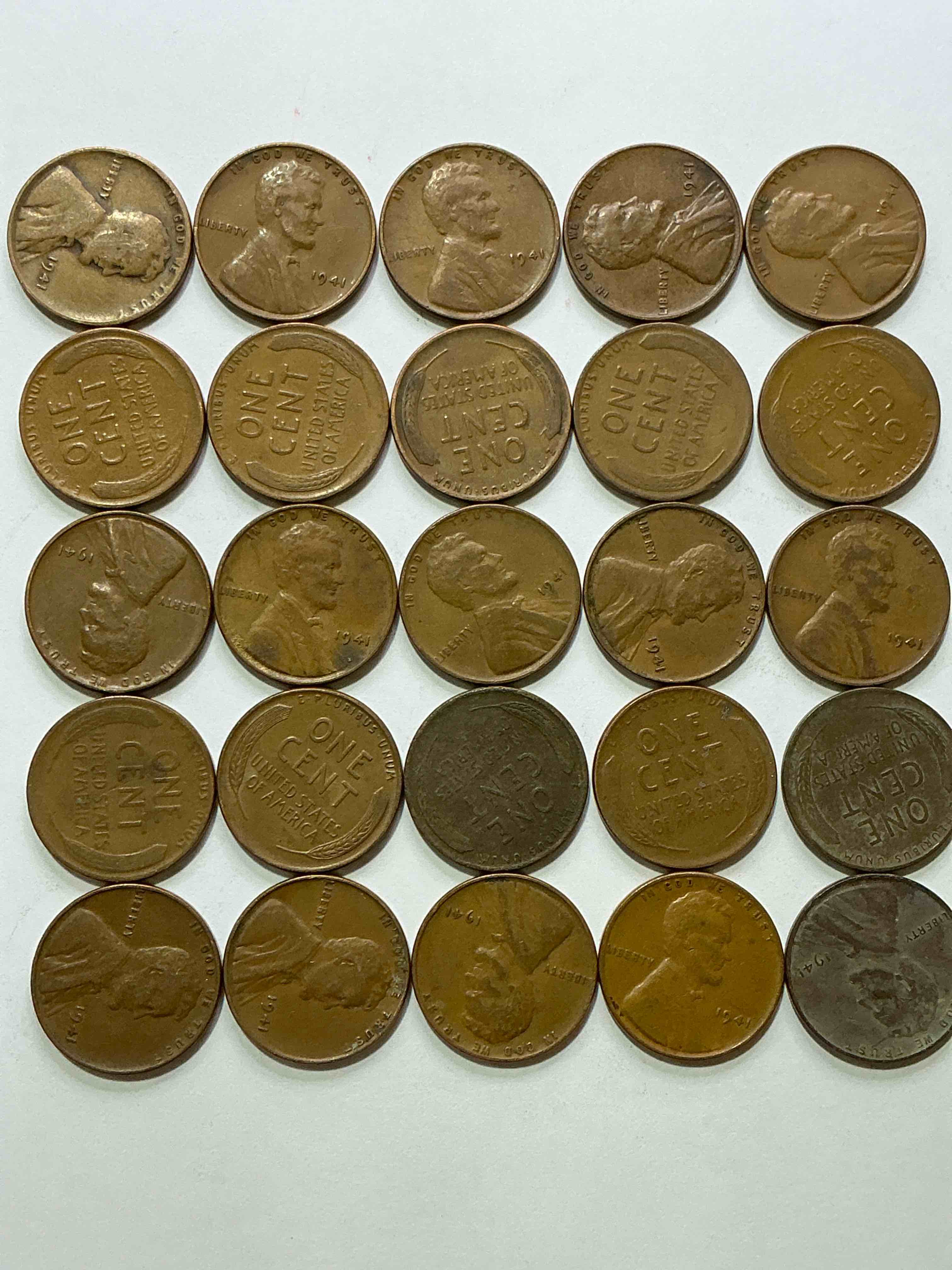1941 pearl harbor ww2 era pennies! dec 7, 1941, a day that will live in infamy when the japanese bombed pearl harbor bringing america into world war 2! up for auction are 1941 pennies in great condition, awesome pieces of wwii history!