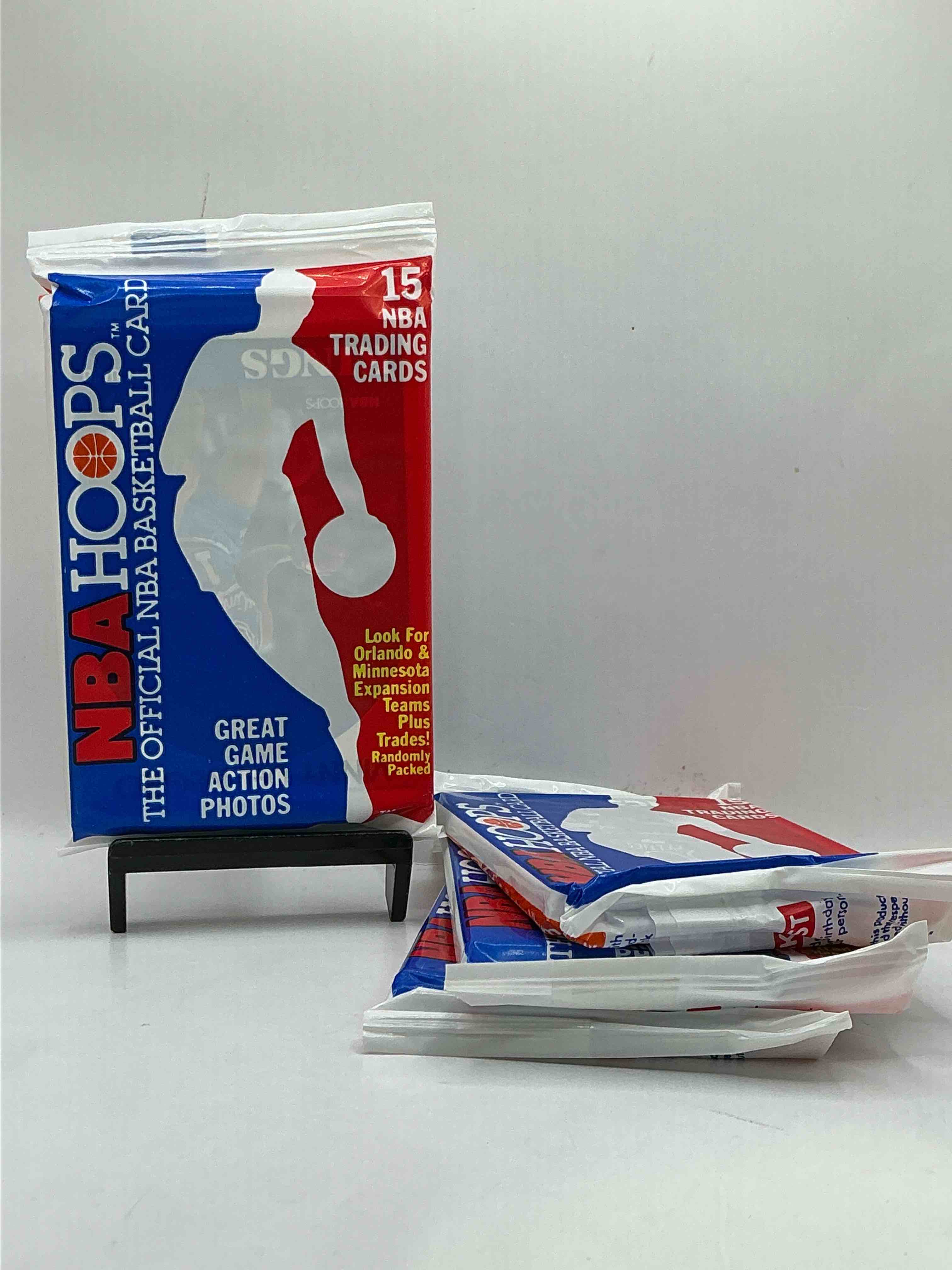 1989 wow valuable michael jordan?! getting very rare! 1989/90 nba hoops sealed pack, direct from original retail case! search for valuable michael jordan #200 (psa 10 value approx $200) & david robinson's only true rookie card #138 (psa 10 value $300) this year also has many other iconic cards from magic johnson, larry bird & too many others to list 1989 nba hoops has exploded in the collector market as it's the first year of nba hoops production, & only one of two sets produced in 1989 don't miss out, getting very rare!