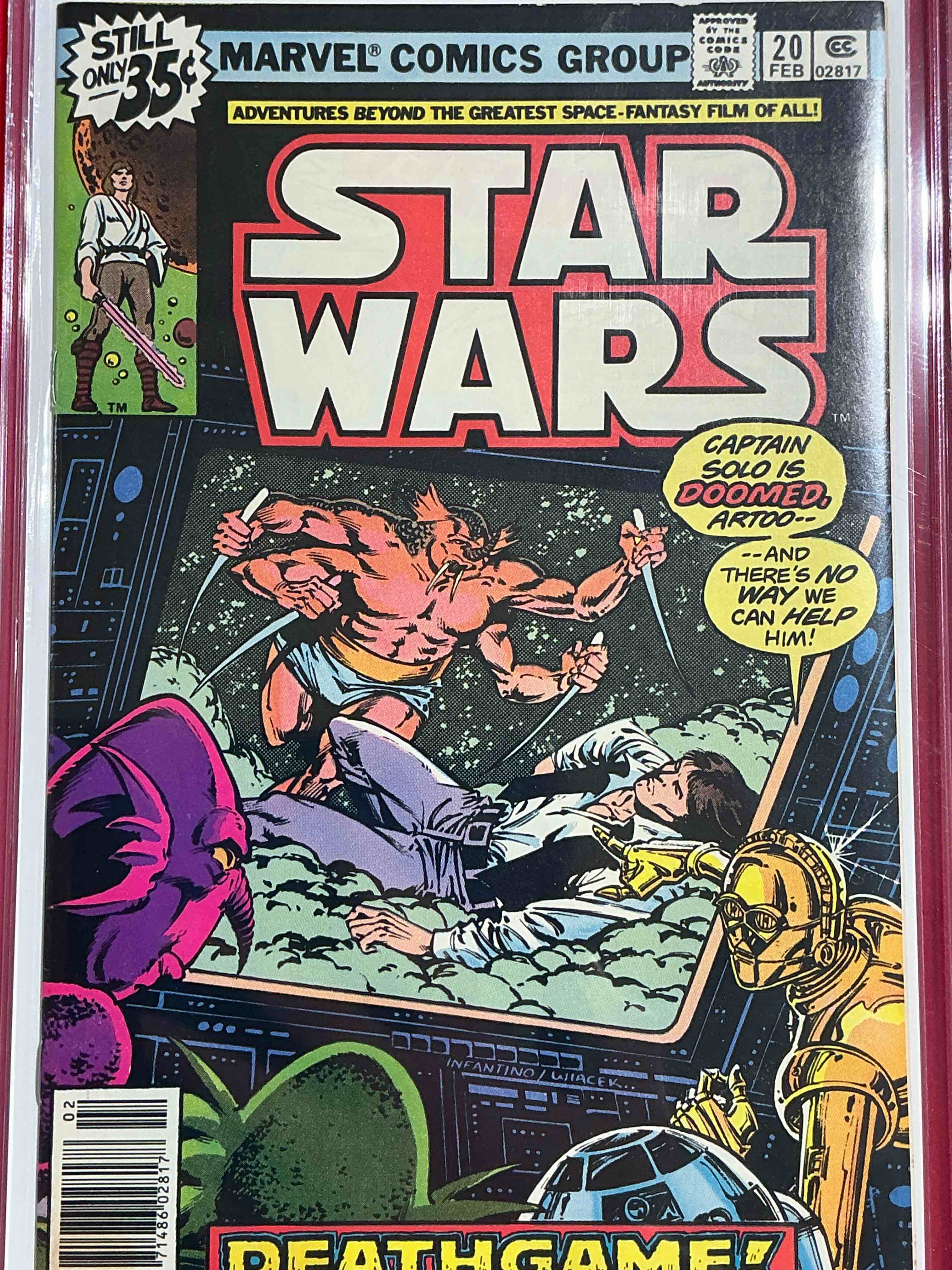 comic book craziness!  includes original late 70’s star wars comic & early avengers! wow!  great collection of comic books spanning many decades, all encased with protective sleeves & backing.  generally in good / fine condition for age.  a great way to get an eclectic comic collection spanning generations!