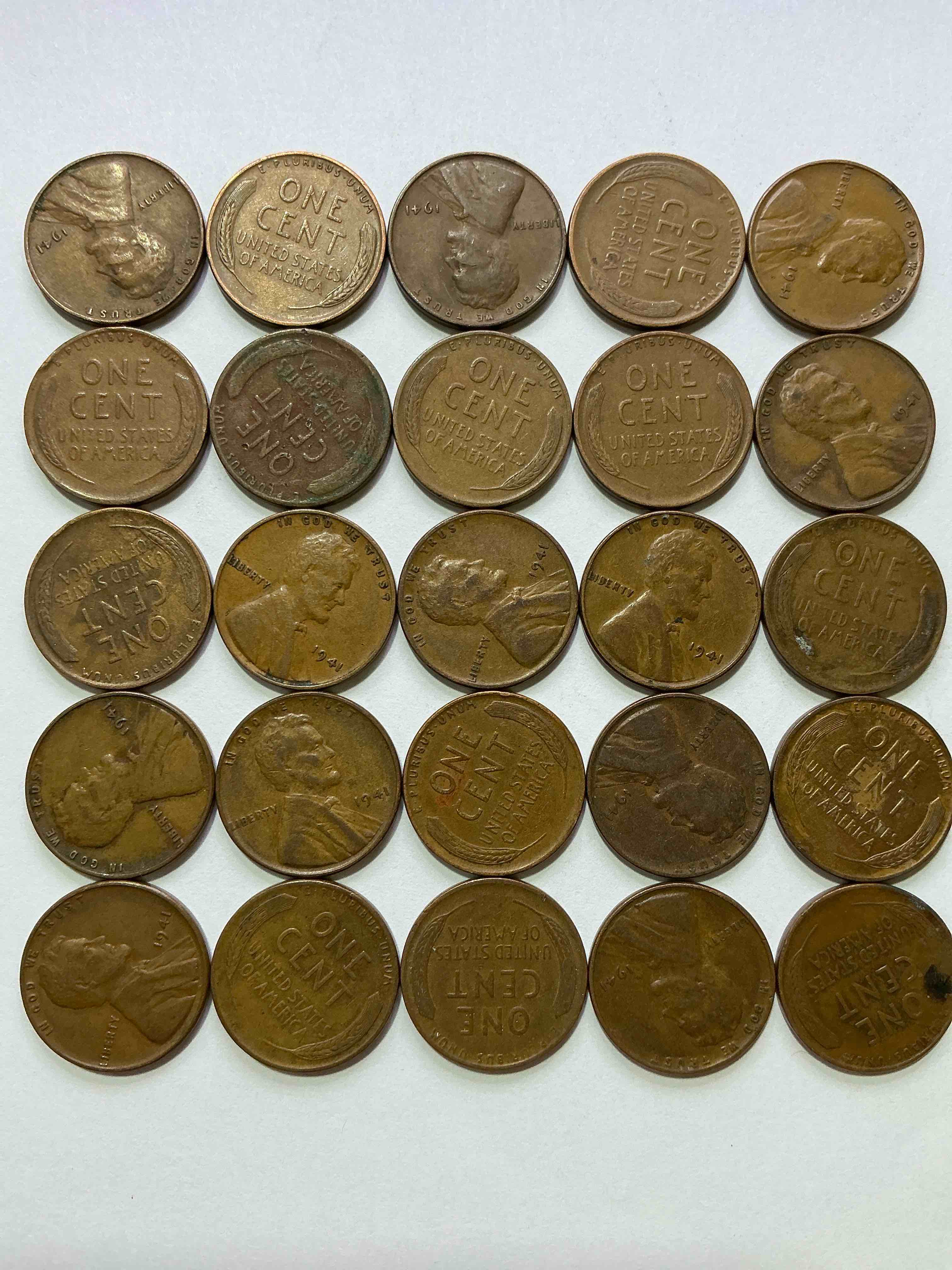 1941 pearl harbor ww2 era pennies! dec 7, 1941, a day that will live in infamy when the japanese bombed pearl harbor bringing america into world war 2! up for auction are 1941 pennies in great condition, awesome pieces of wwii history!