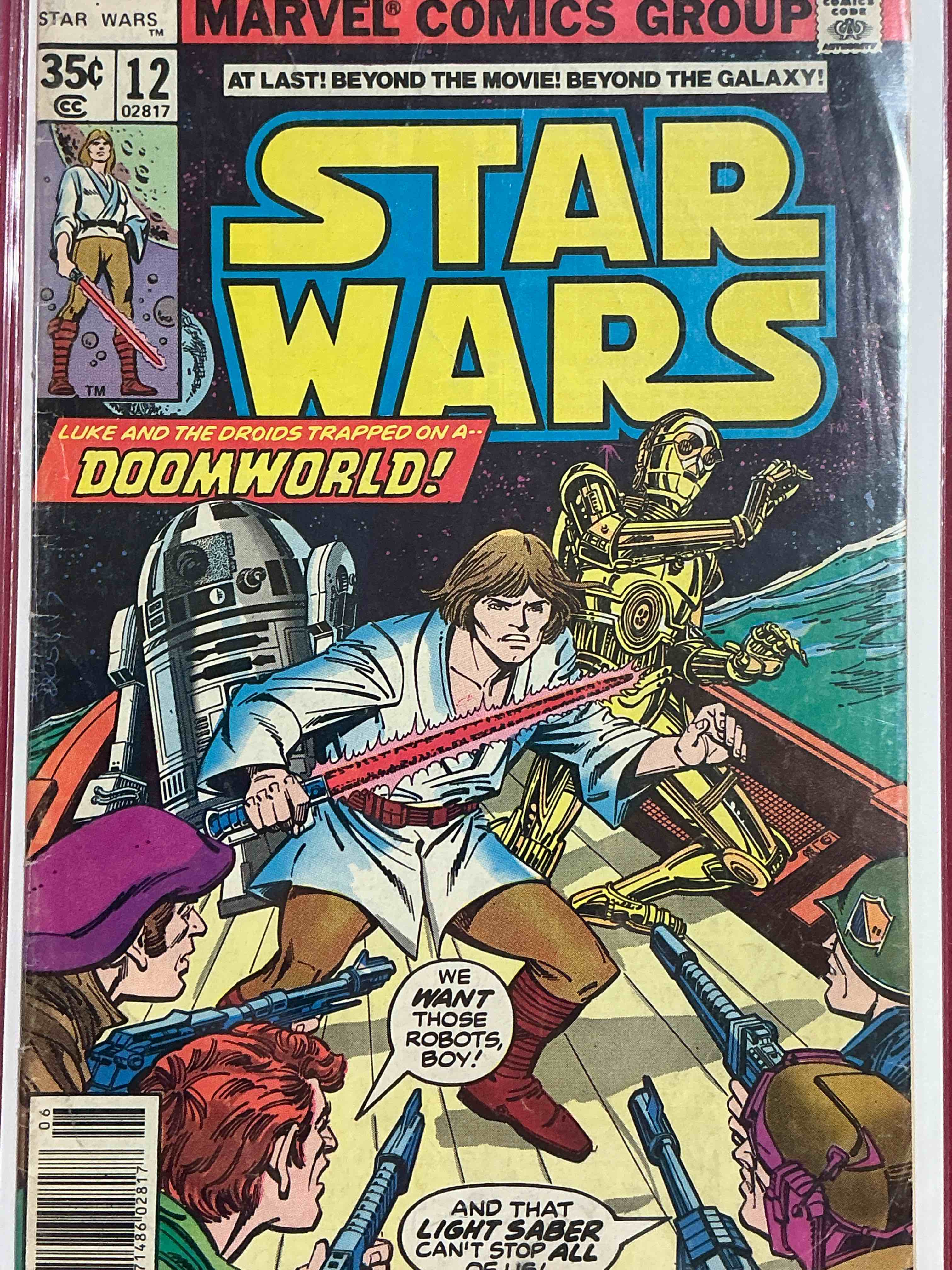 Comic Book Craziness!  12 Awesome Comic Books Spanning Generations Including Authentic, Original, Late 70’s Star Wars, Early Avengers, & Marvel Legends! WOW! Comics In Nice/Good Condition & All Come In Protective Casing!  