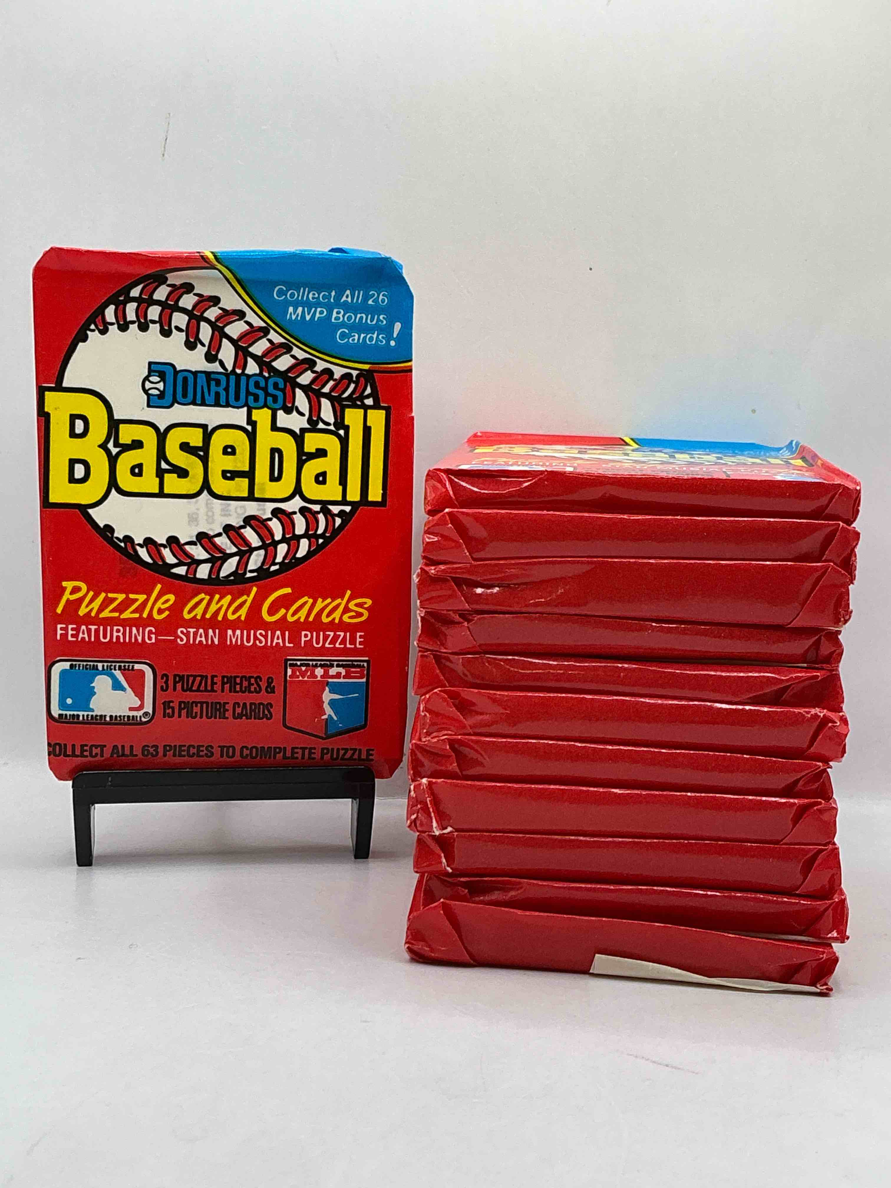 1988 donruss baseball unopened sports card wax packs, direct from original box!search for valuable don mattingly & nolan ryan cards!