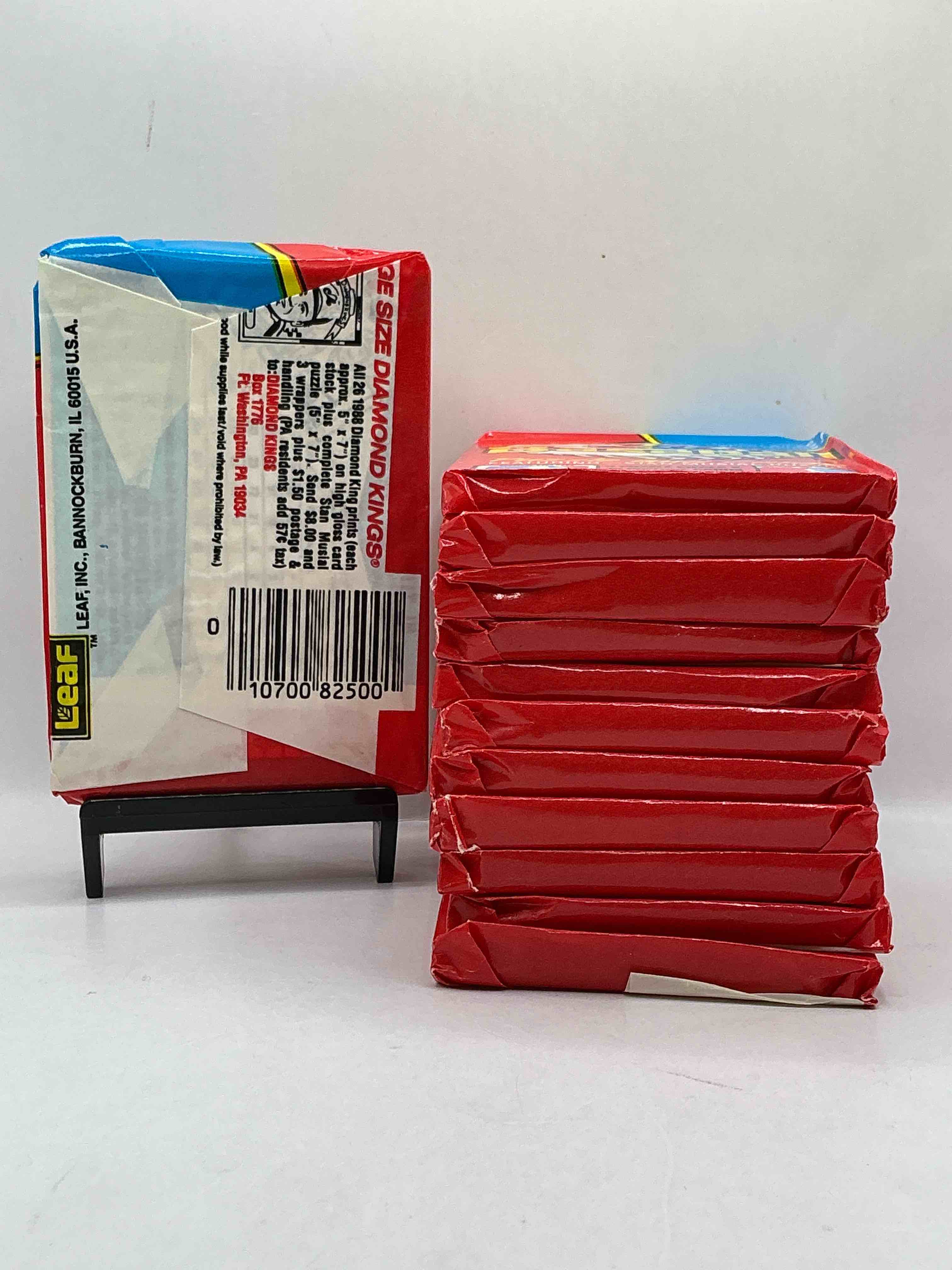 Condition photo showing New/Like New for 1988 donruss baseball unopened sports card wax packs, direct from original box!search for valuable don mattingly & nolan ryan cards!