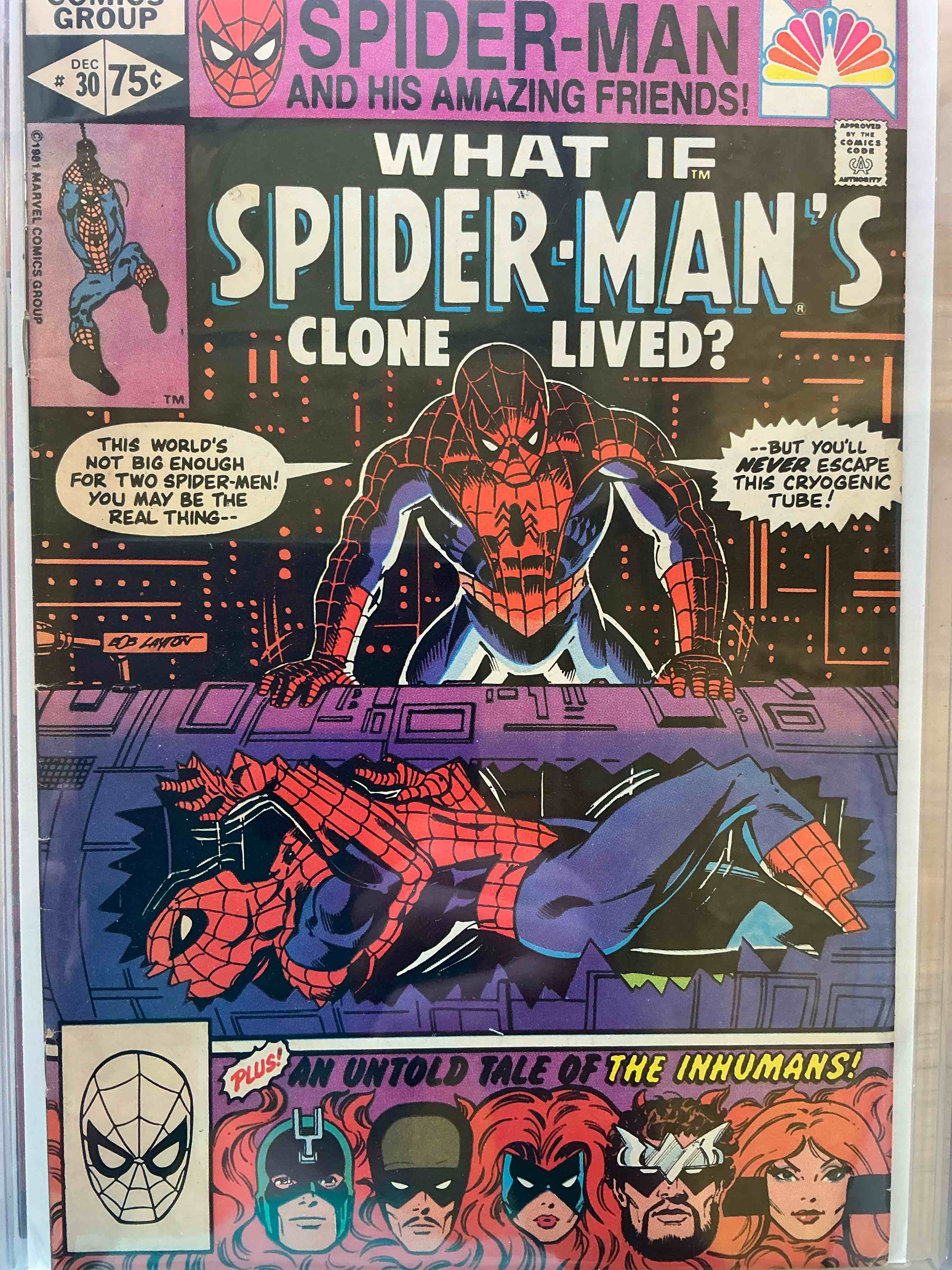 comic book craziness! 12 awesome comic books spanning generations including authentic, original, spider-man legends! wow! comics in nice/good condition & all come in protective casing!