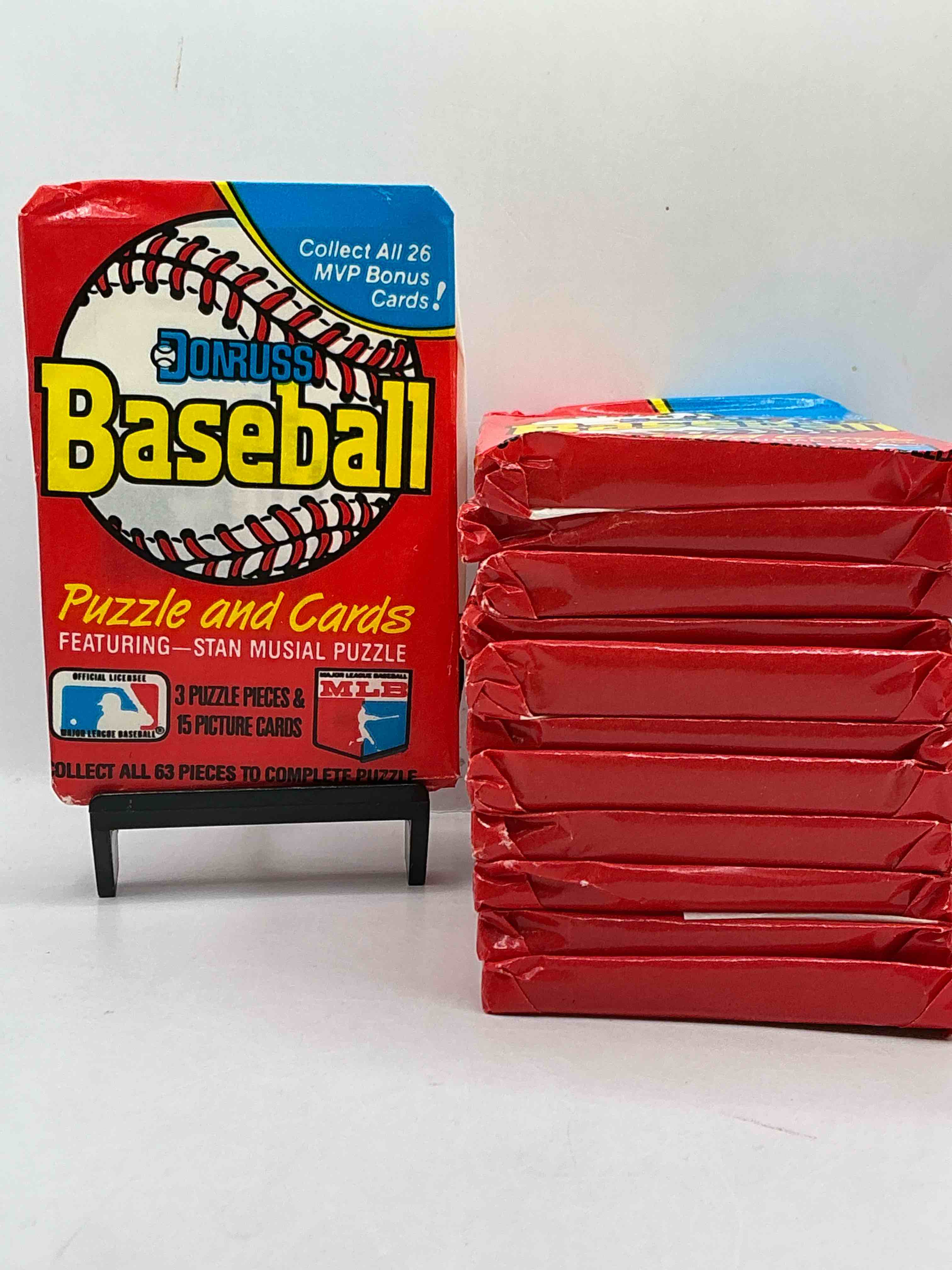 1988 donruss baseball unopened sports card wax packs, direct from original box!search for valuable don mattingly & nolan ryan cards!