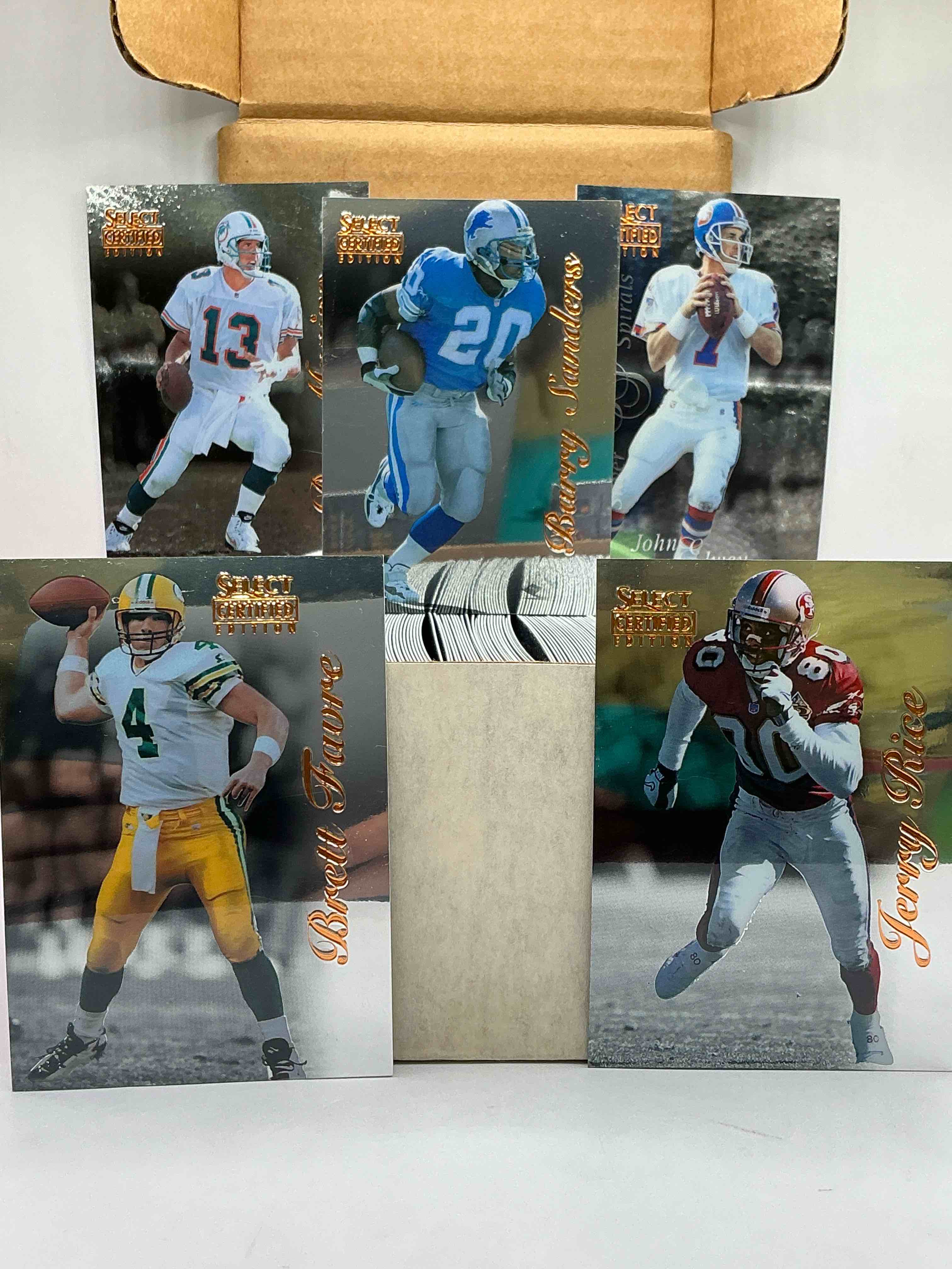 1996 ultra rare complete football set!  1996 select certified football complete 125 card set, excellent condition!  this rare set includes key rookies from marvin harrison, eddie george & so much more!  super hard to find complete!  a rare, serious collectible!  