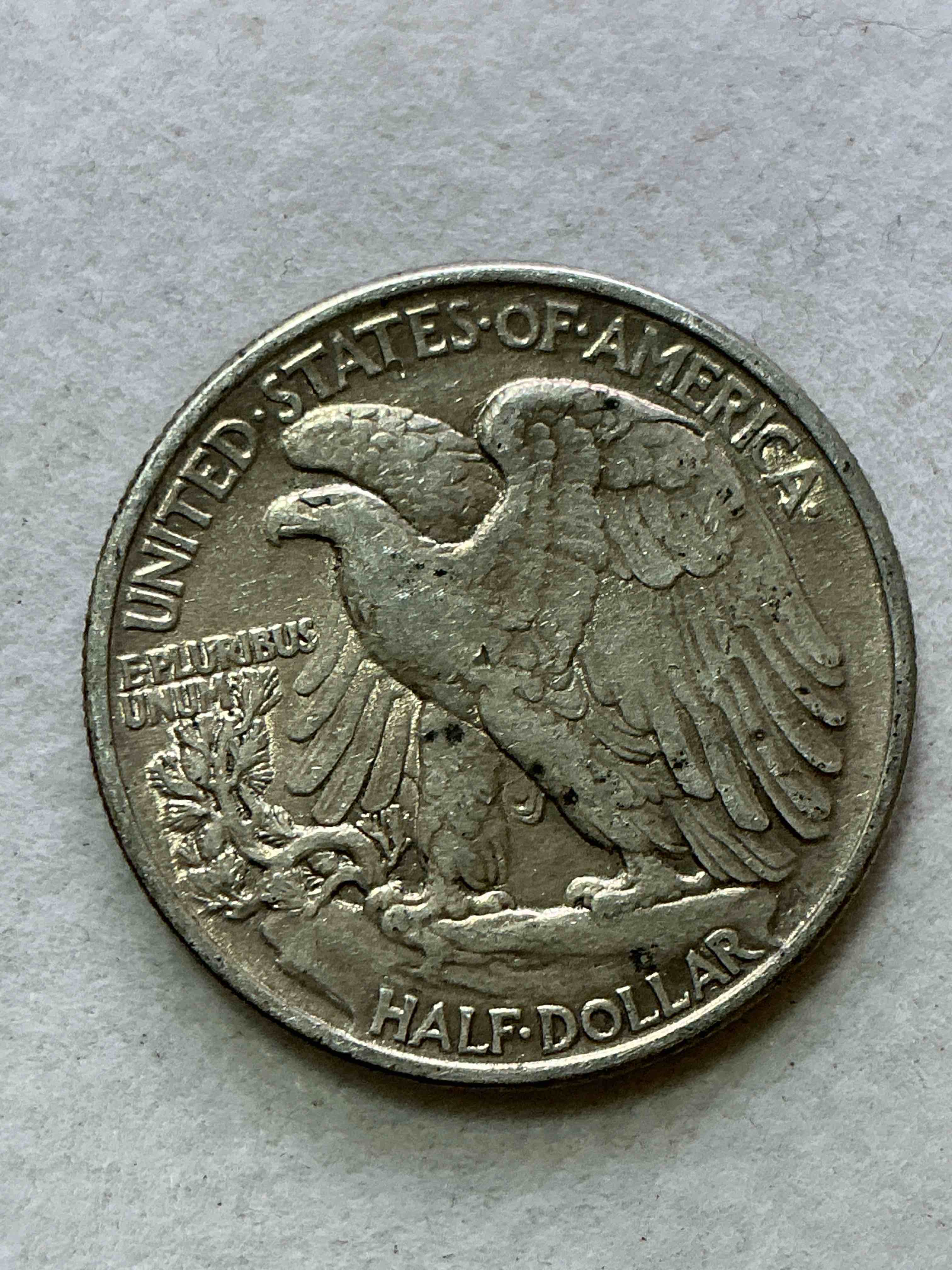 Condition photo showing Good Condition for world war ii era silver! antique u.s. silver! stunning uncirculated liberty walking silver half dollars! these striking half dollars were minted from 1916-1947 & have become some of the most collectible coins in history! here is a striking uncirculated example from 1945! liberty walking coins are 90% fine u.s. silver, a great investment in precious metal!