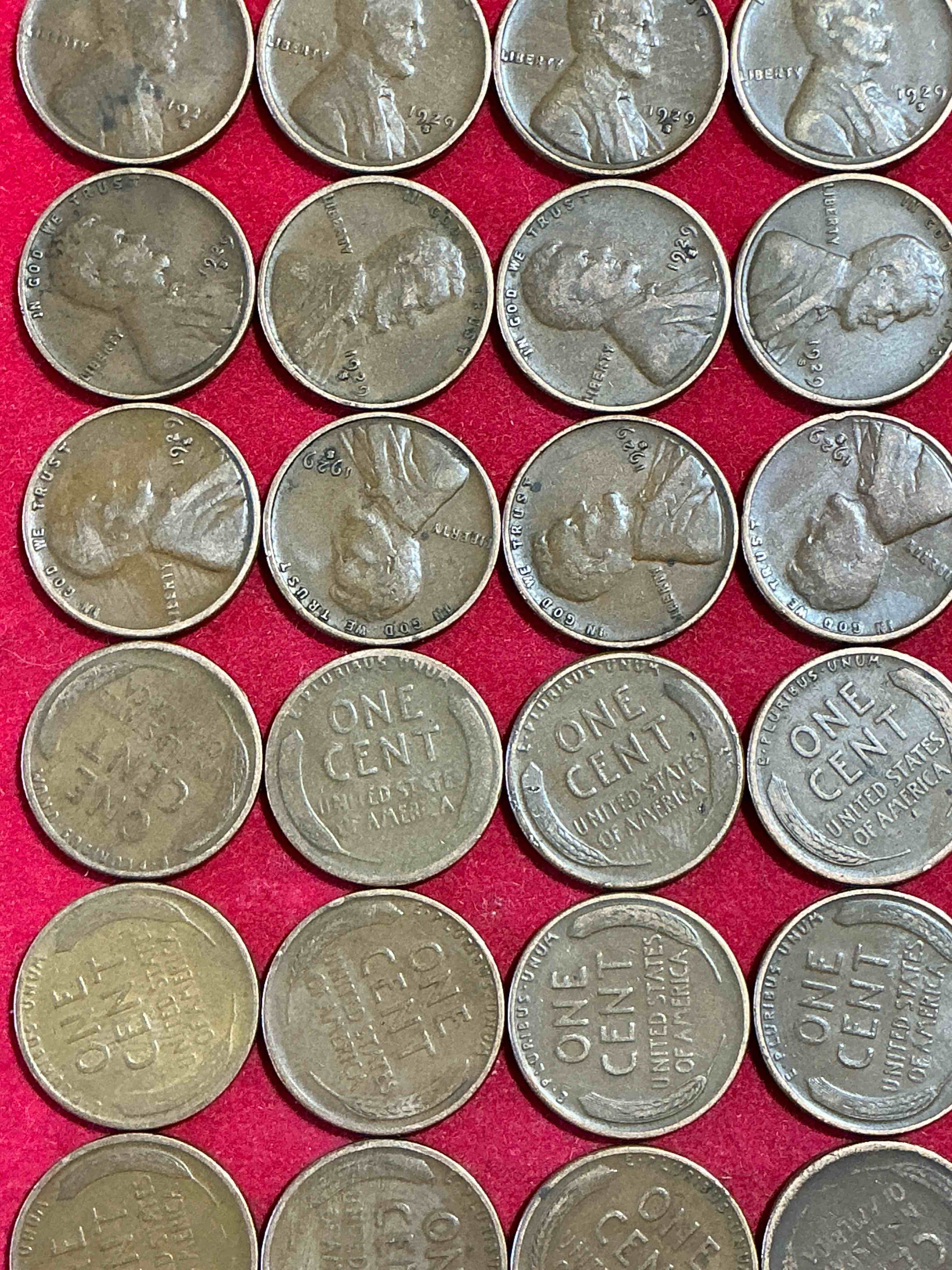 1929, a year of infamy! 1929 is the year the roaring 1920’s came to an end with the devastating stock market crash of october 1929 that led to the great depression. own pieces of this era with these genuine 1929 wheat pennies in nice condition!