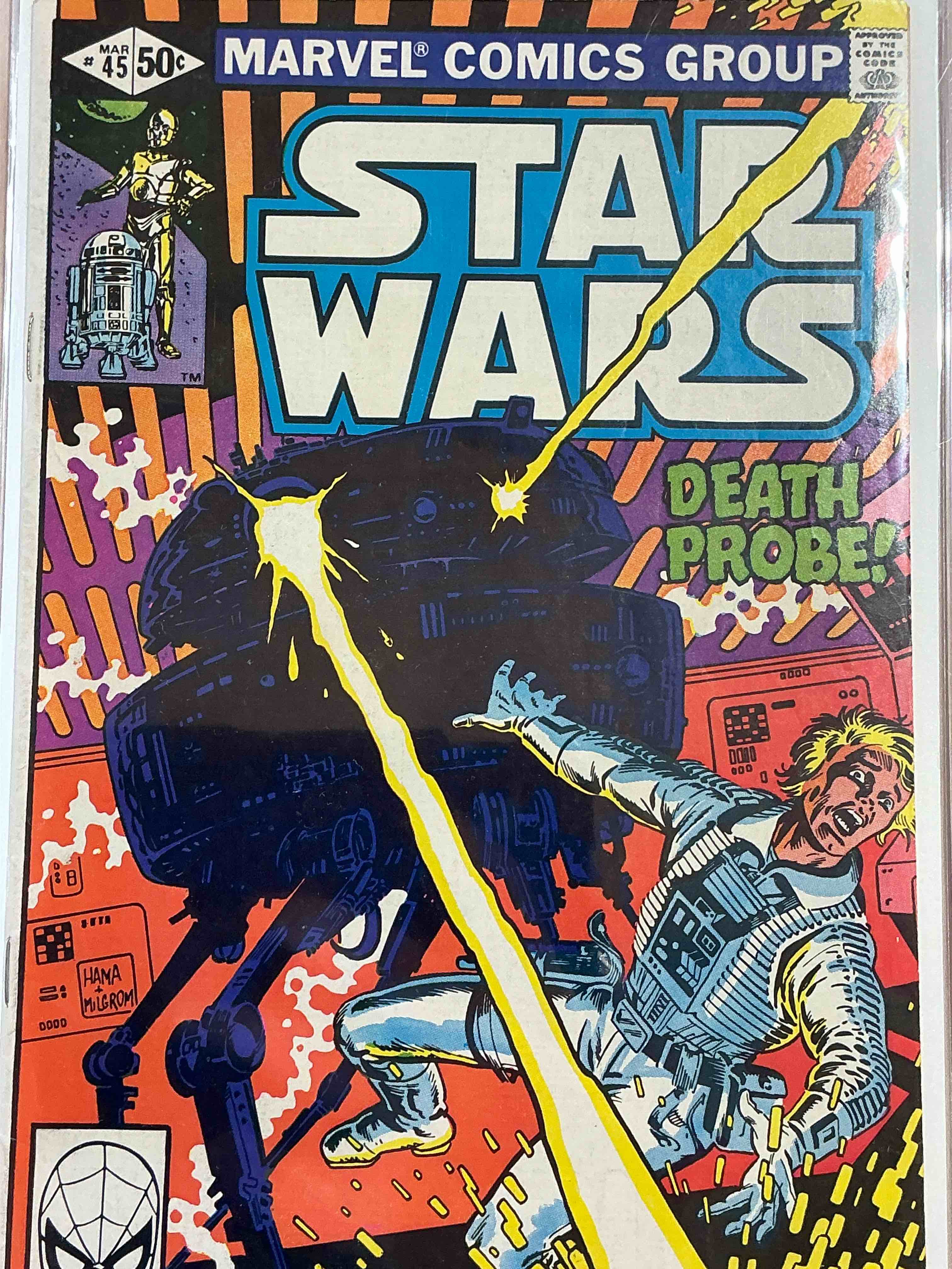 Comic Book Craziness!  Includes Original Late 70’s Star Wars Comic & Early Avengers! WOW!  Great Collection Of Comic Books Spanning Many Decades, All Encased With Protective Sleeves & Backing.  Generally In Good / Fine Condition For Age.  A Great Way To get An Eclectic Comic Collection Spanning Generations!