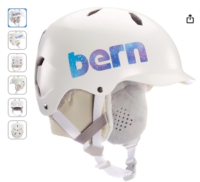 Bern Kids' Bandito Helmet - Winter size: medium/large