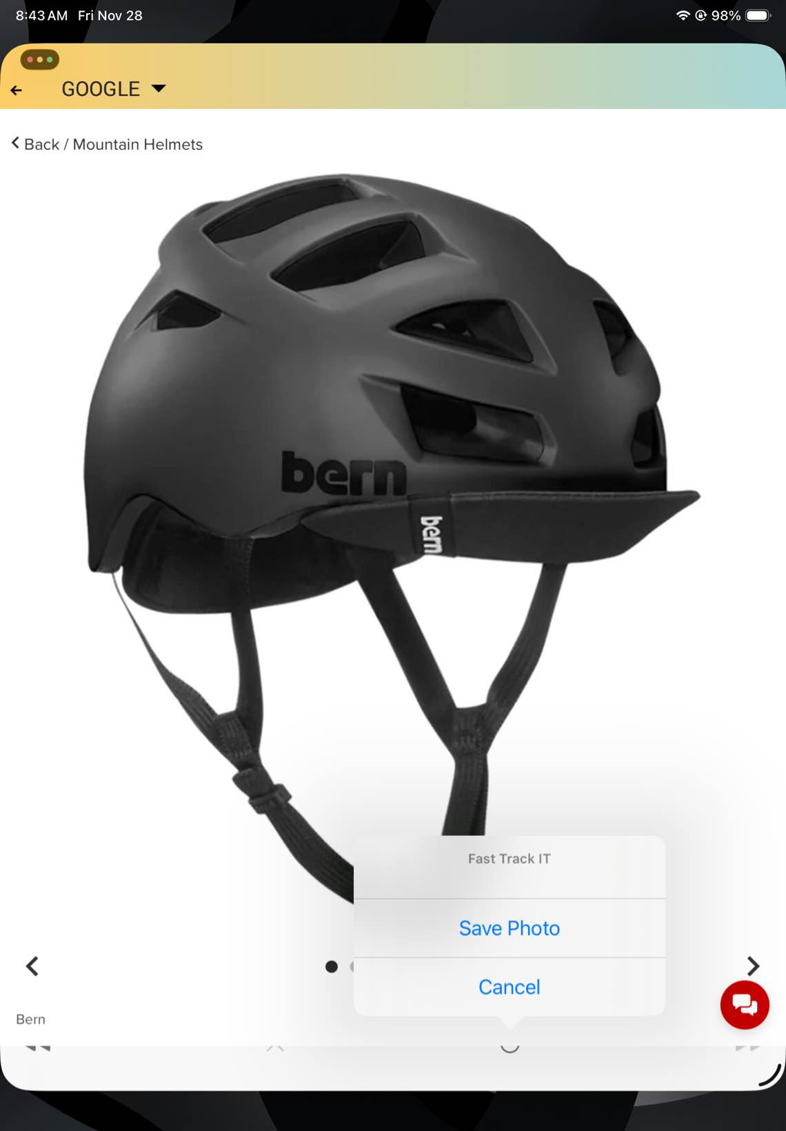 Bern Men's Allston Helmet size:medium