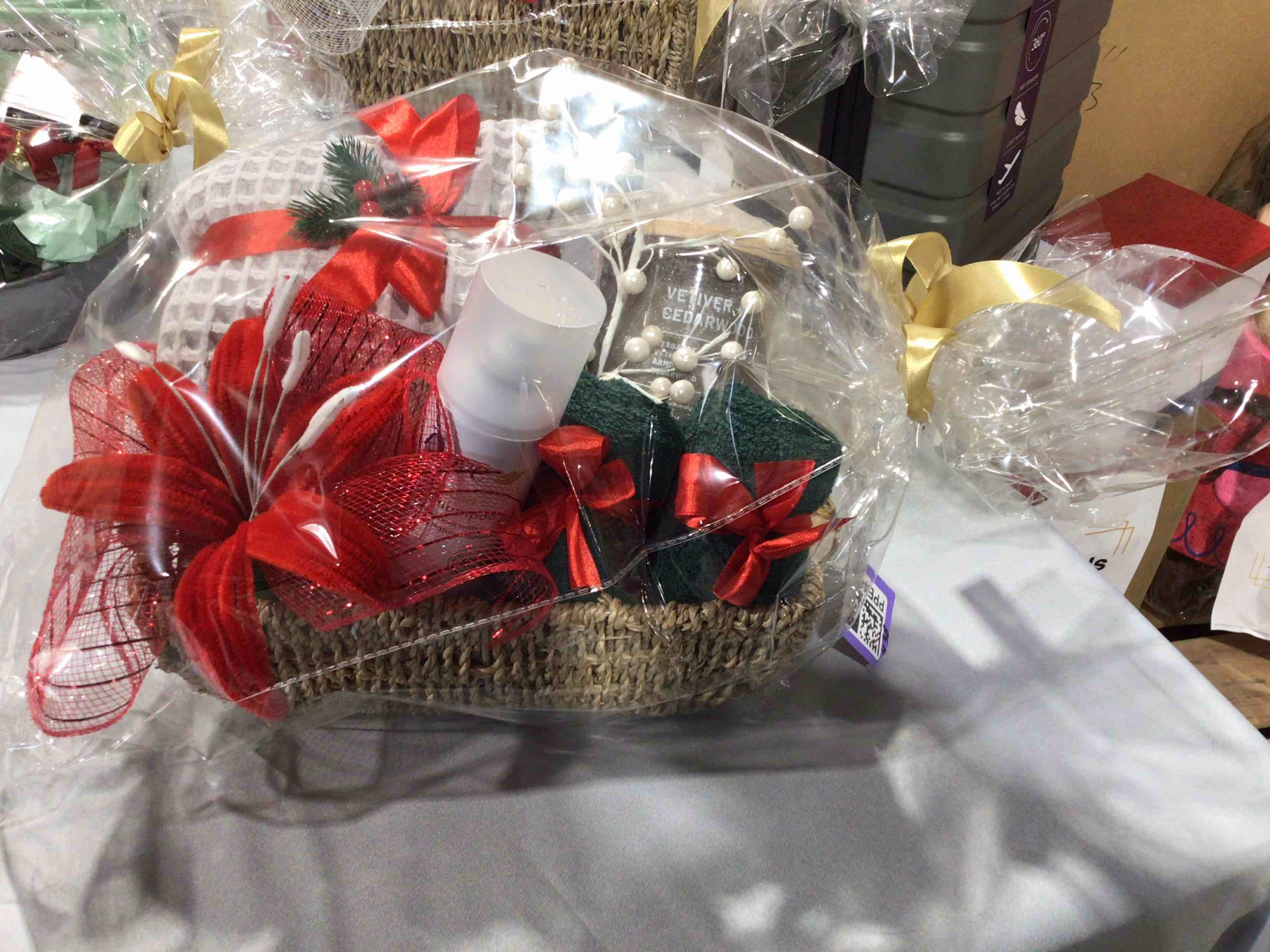 Luxe Bathroom Essentials Gift Basket