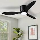 Jamarreon 42" - 52" low profile dimmable ceiling fan