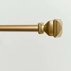  Exclusive home Napoleon 1 inch curtain rod, gold