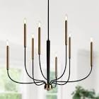 Jacinta 8 light dimmable large 37 inch modern classic traditional dimmer