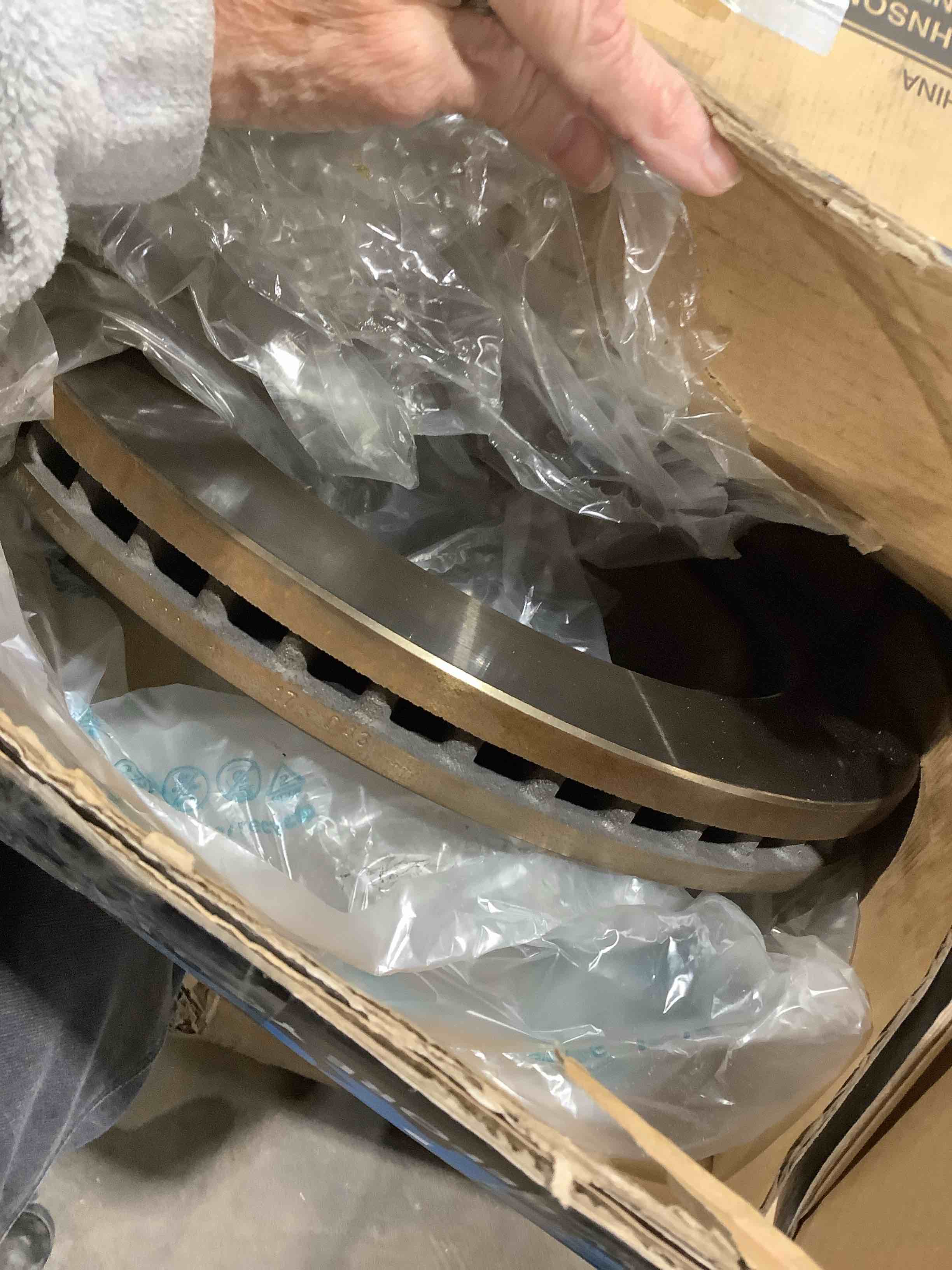 Condition photo showing Good Condition for Brake rotors BRA74493