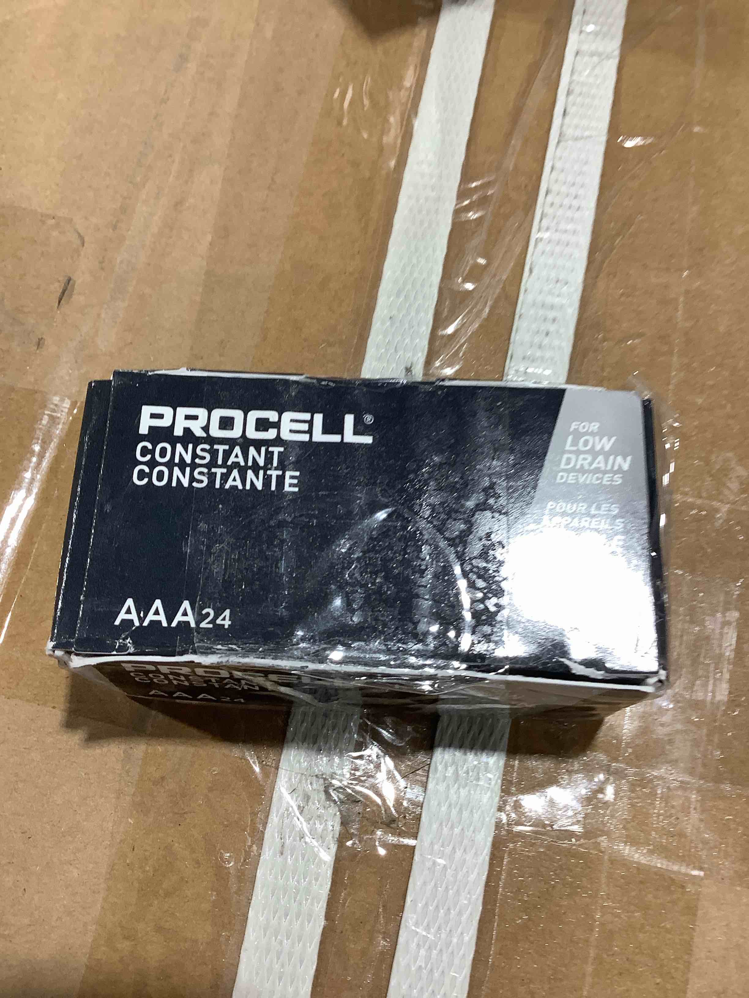 Condition photo showing New/Like New for Procell AAA Alkaline Batteries  Box of 24