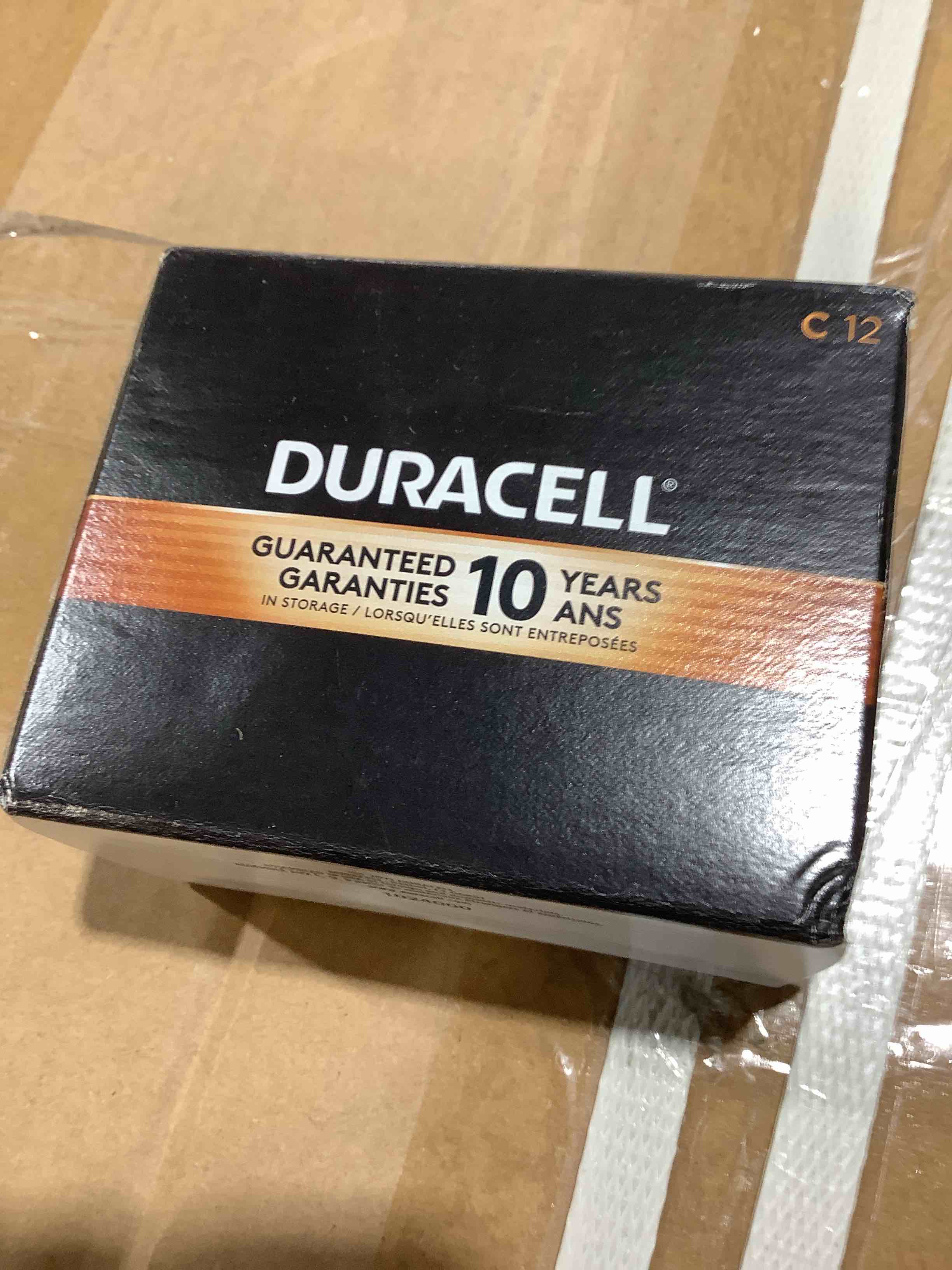 Condition photo showing New/Like New for Duracell Coppertop Battery C Cell Bulk  12 count