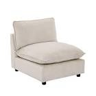 31.5" Heffernan Accent chair modular sectional sofa beige