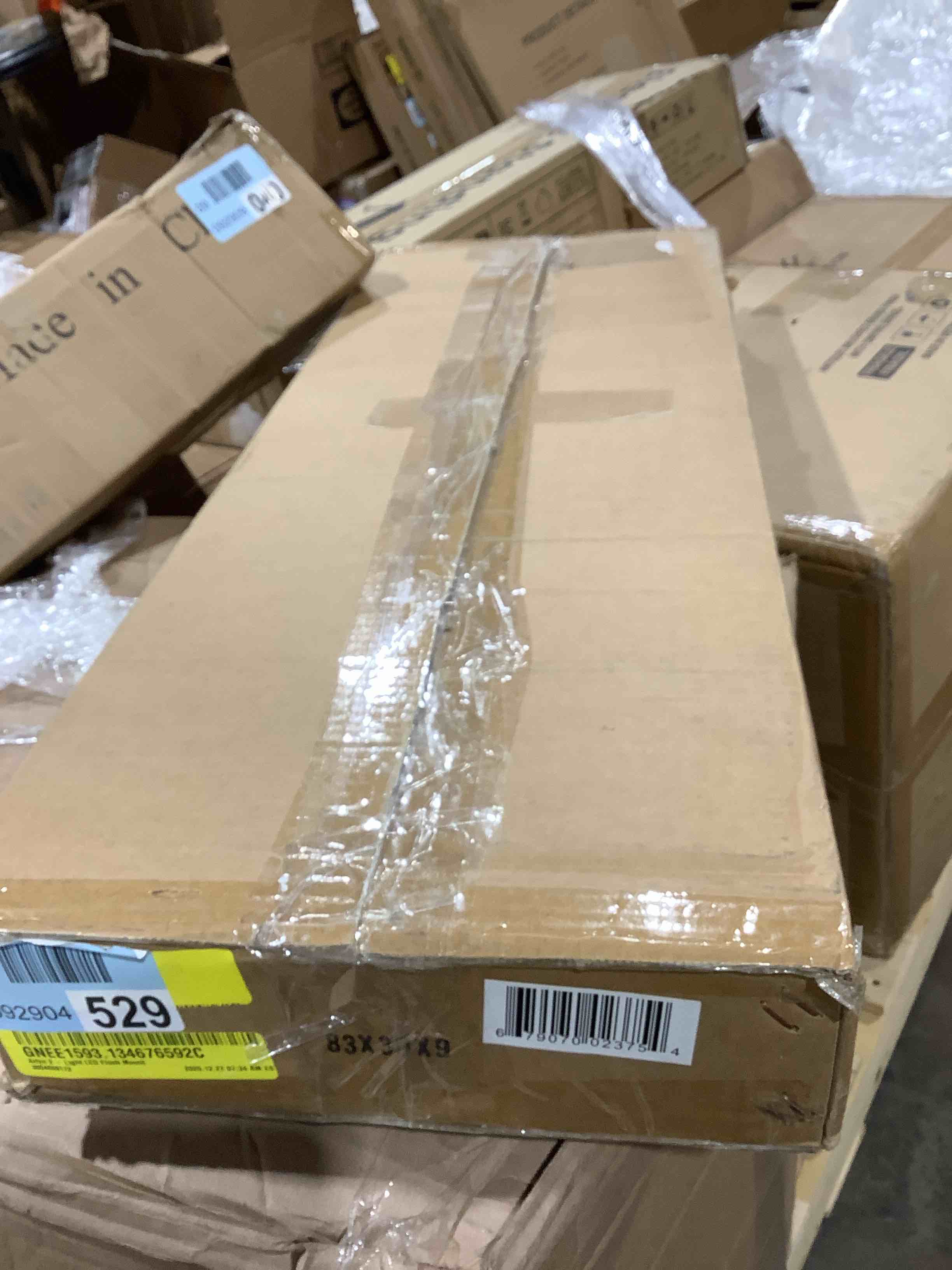 Condition photo showing Good Condition for Arlyn three light LED flush mount