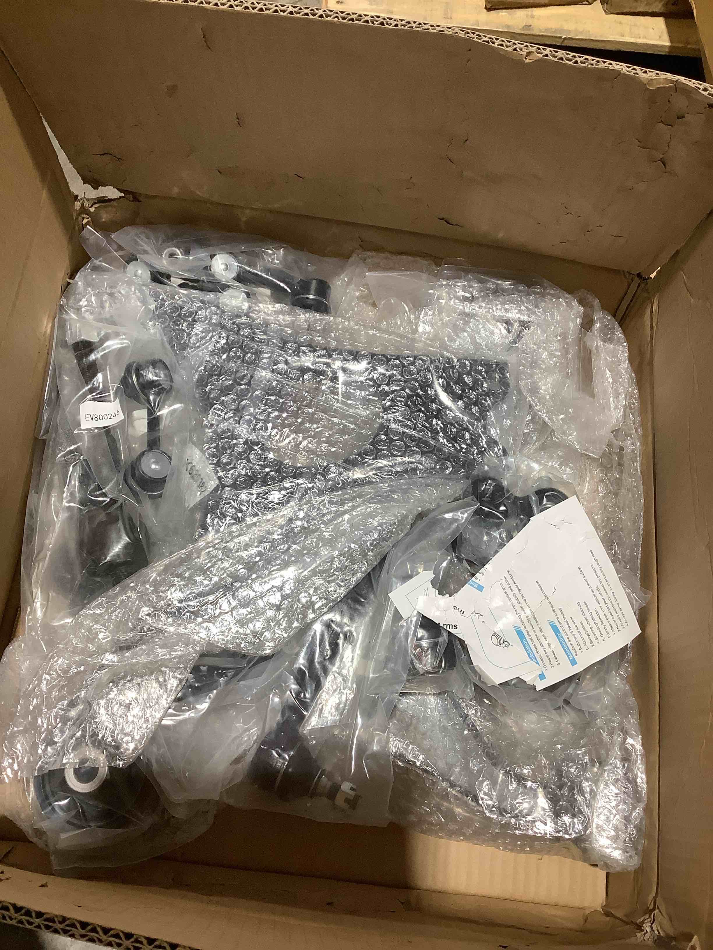 Condition photo showing New/Like New for Front Lower Control Arm Suspension Kit Compatible with 2006 2007 2008 2009 2010 2011 Honda Civic w/Ball Joint Sway Bar Tie Rod End K620382 K620383-12pc Set