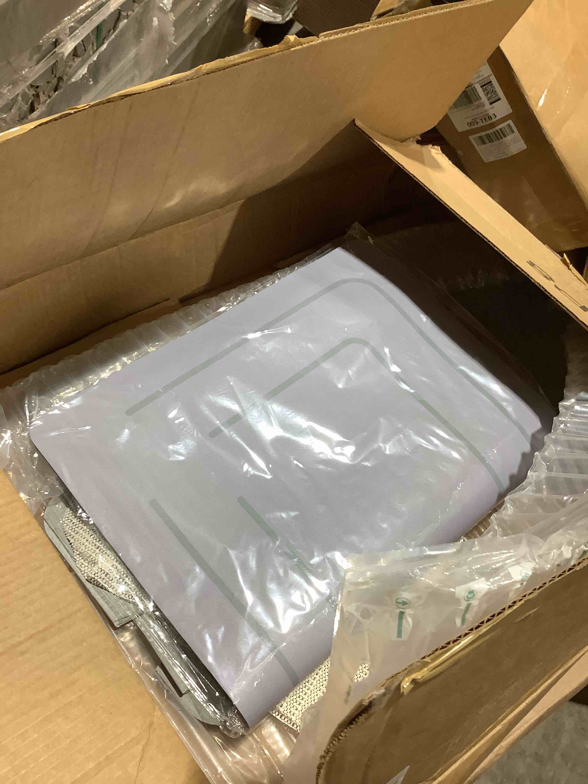 Condition photo showing As Is for stone bath mat