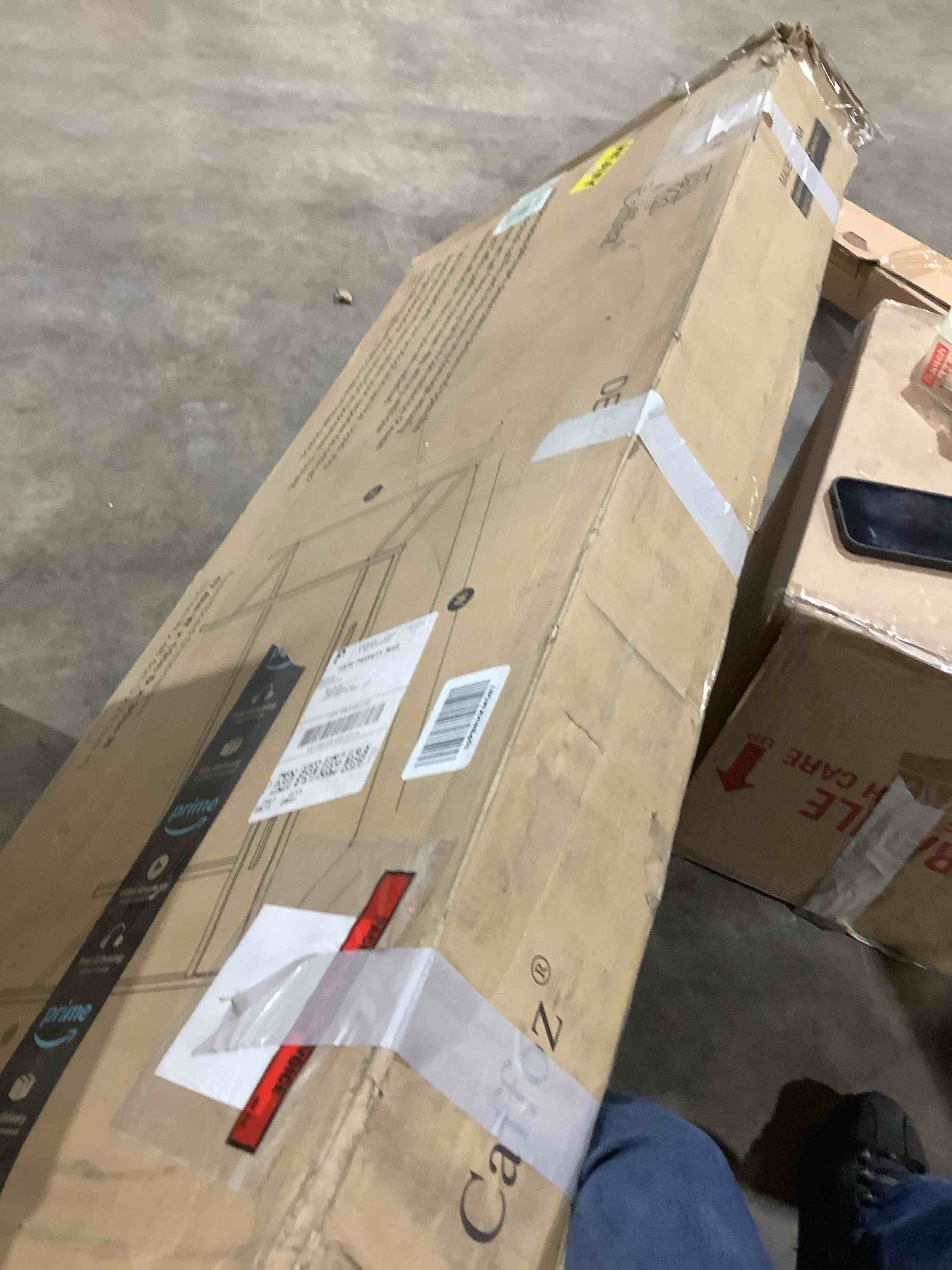 Condition photo showing New/Like New for Caffoz Home Office 2-drawer Writing Desk Oak Brown