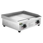 Electric griddle 29" x 19" stainless steel hyb-fab-0001